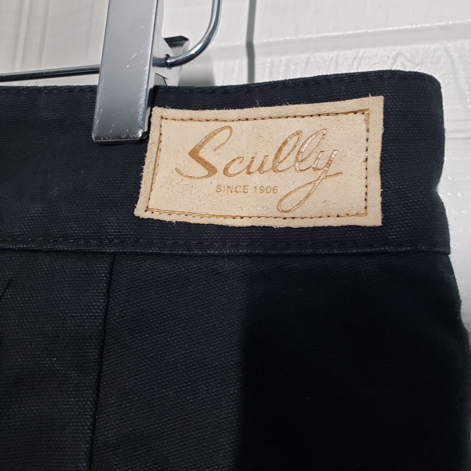 Designer Scully Rangewear Canvas Pants Mens Size 38 Black Button Fly Size US 38 / EU 54 - 9 Thumbnail