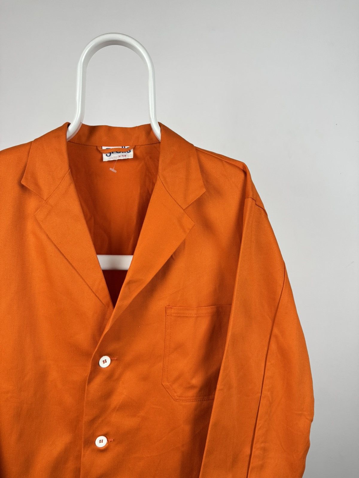 Le Laboureur Vintage Grolls C54 Sanforized French Workwear Jacket Size US XL / EU 56 / 4 - 2 Thumbnail