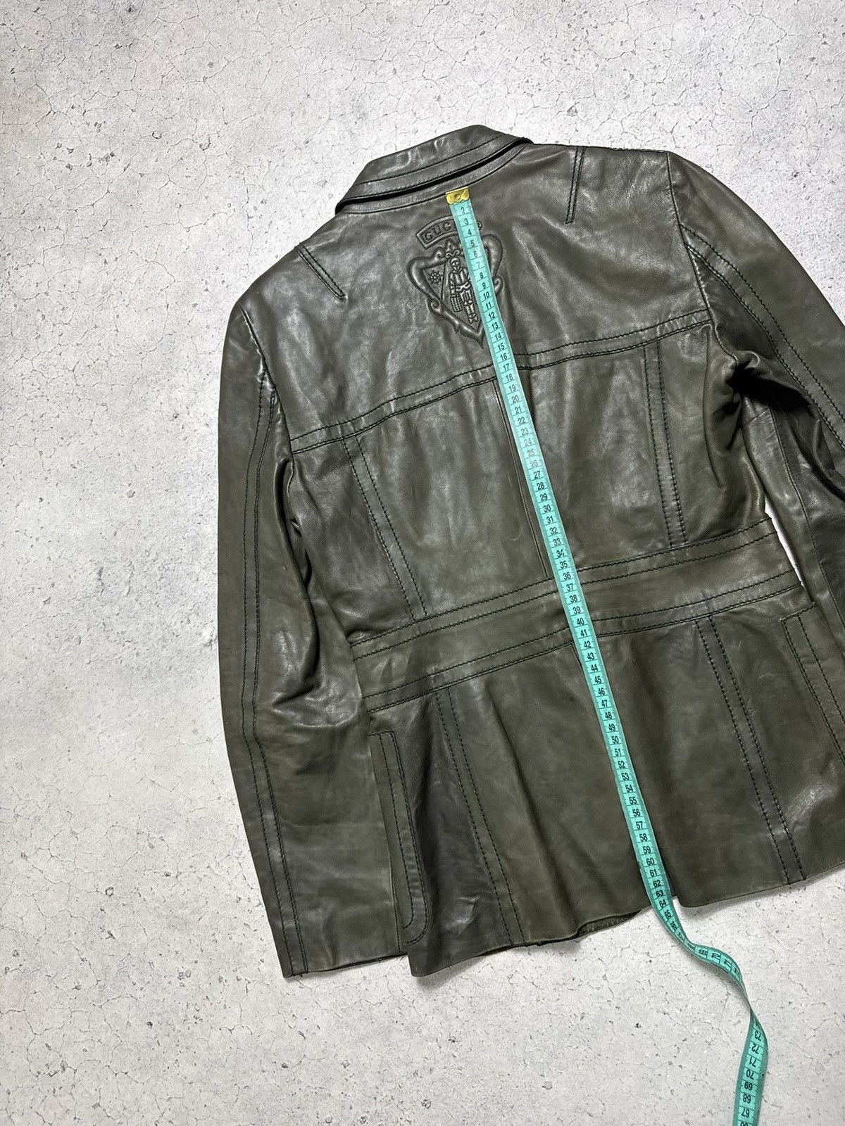 Gucci Gucci Leather Jacket Coat Women’s Luxury Very Rare Vintage Size S / US 4 / IT 40 - 19 Thumbnail