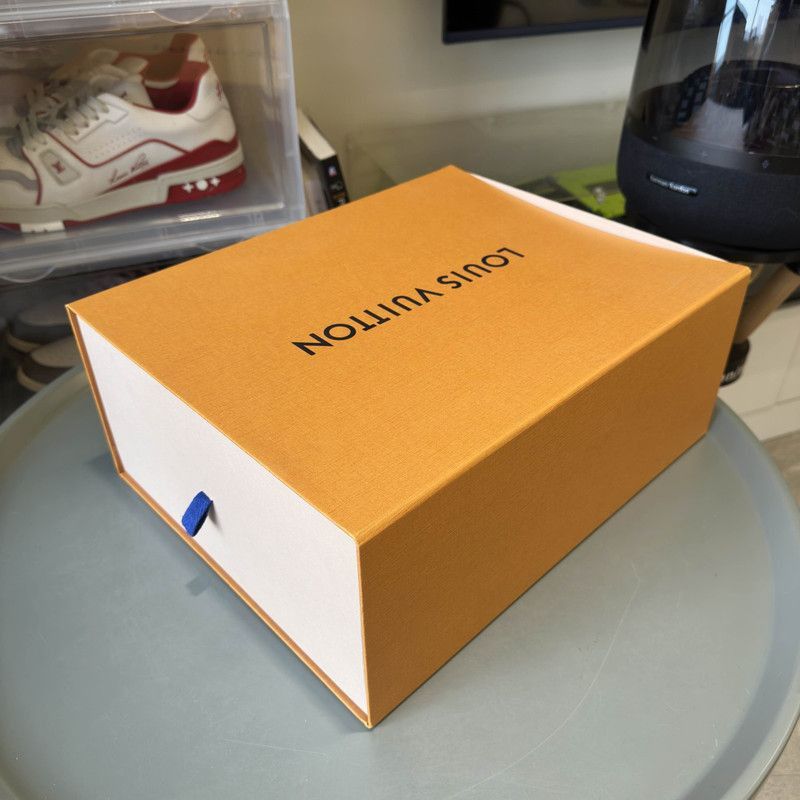 Louis Vuitton Louis Vuitton Red Trainer Fashion Sneakers for Men -2508 Size US 9 / EU 42 - 1 Thumbnail