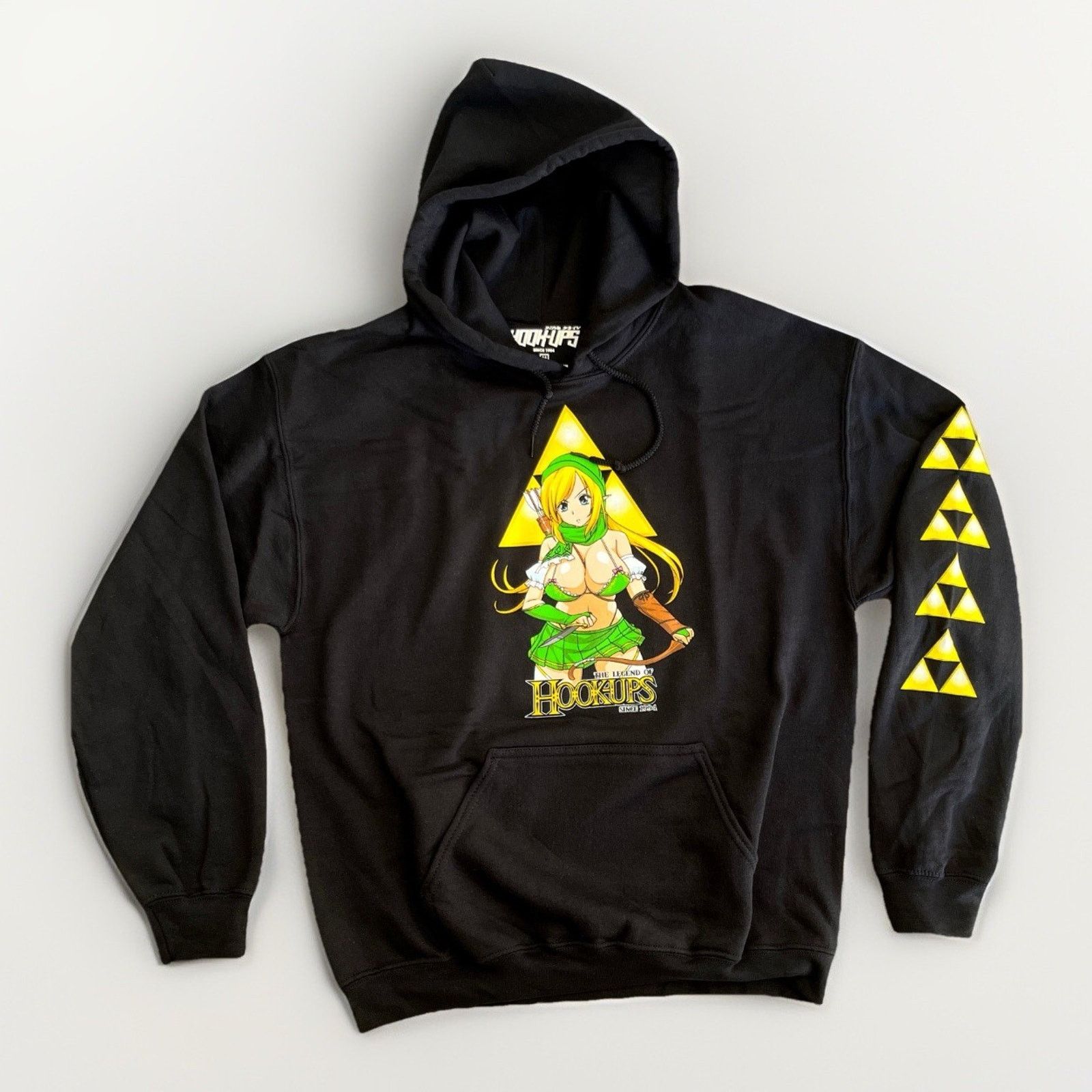 Hook-Ups Hook-Ups Female Link Hoodie Black L 2020 Anime Skate Sweater Size US L / EU 52-54 / 3 - 1 Thumbnail
