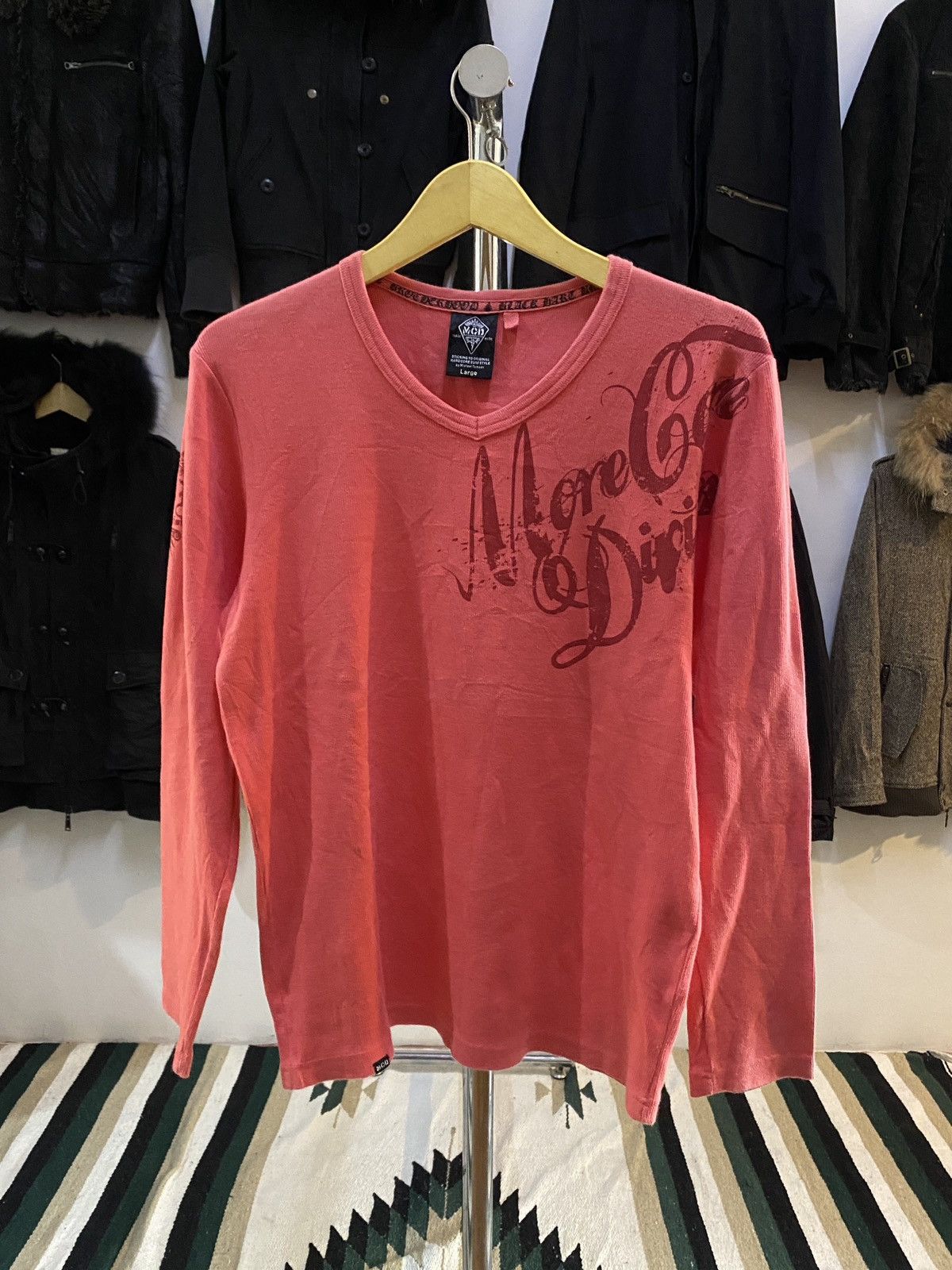Japanese Brand Japanese MCD Poem Long Slevee Tee Size US L / EU 52-54 / 3 - 1 Thumbnail