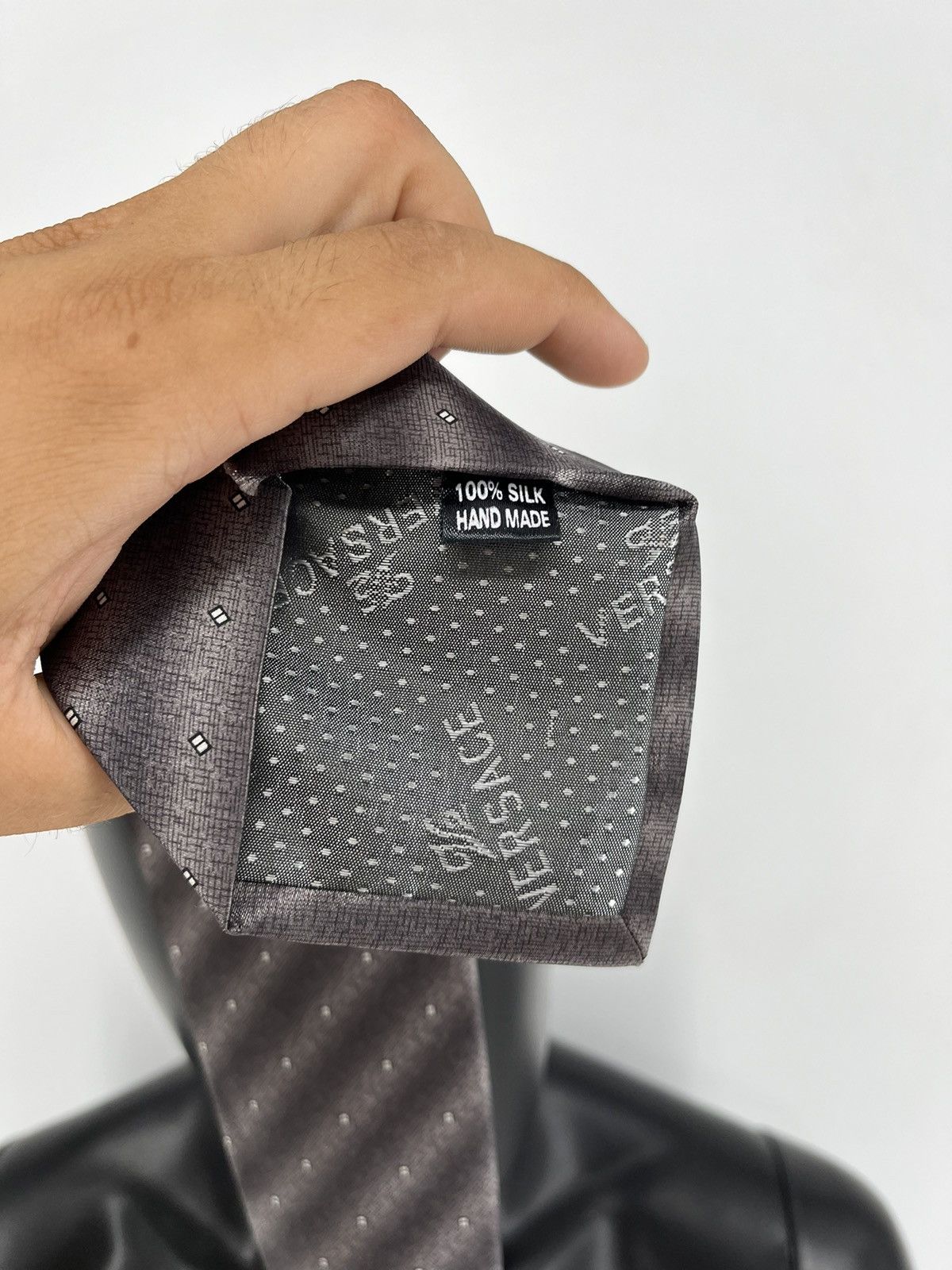 Versace × Vintage Vintage Versace Classic V2 Silk Tie Size ONE SIZE - 7 Thumbnail