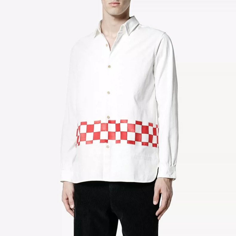 Visvim VisvimCheckerboard blue dyed shirt 2504-Nextarrow Size US L / EU 52-54 / 3 - 2 Thumbnail