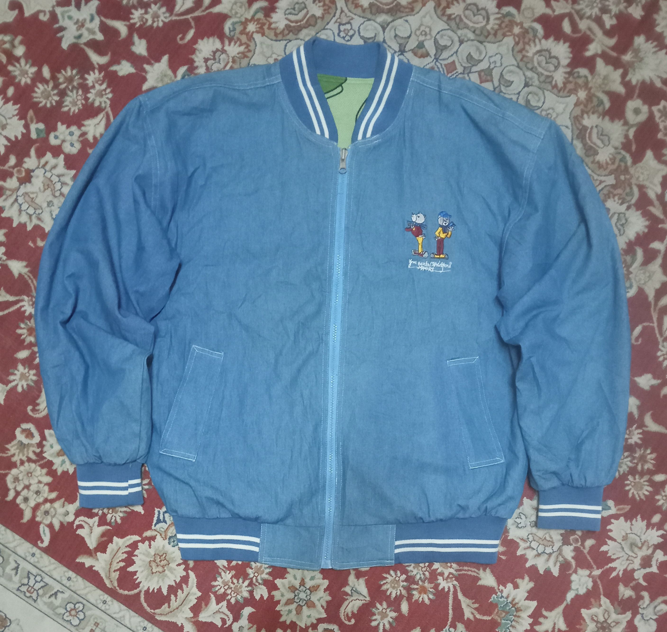 Japanese Brand Jou Santa Christjerd Ugatha Christie Reversible Jacket Size US L / EU 52-54 / 3 - 2 Thumbnail