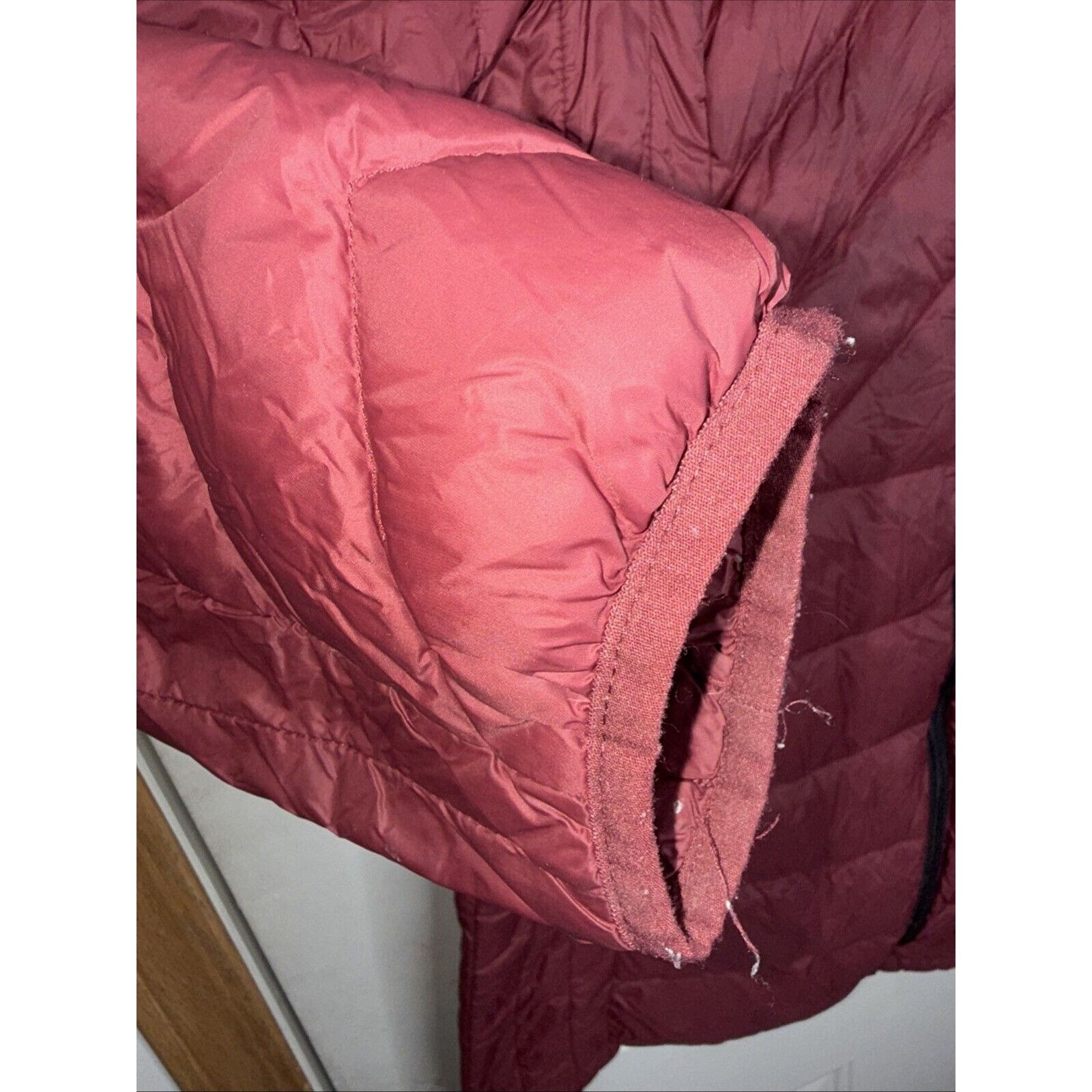 London Fog London Fog Parka Puffer Jacket Women’s XL Maroon Packable Size XL / US 12-14 / IT 48-50 - 2 Thumbnail