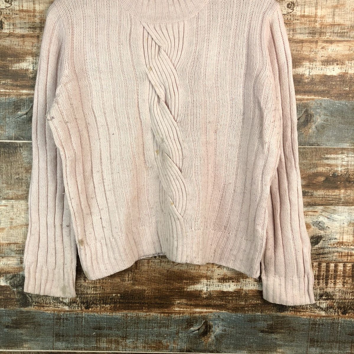 Homespun Knitwear × Japanese Brand Vent Violet Pink Knitwear #A2379 Size M / US 6-8 / IT 42-44 - 3 Thumbnail