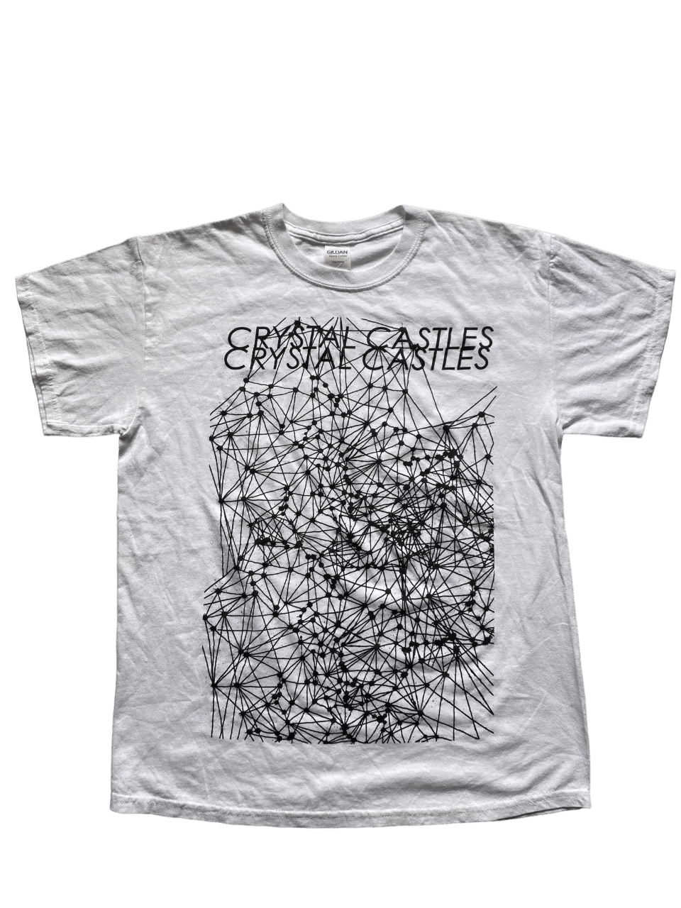 Band Tees × Vintage Crystal Castles Crimewave Shirt 00s Size US M / EU 48-50 / 2 - 1 Thumbnail