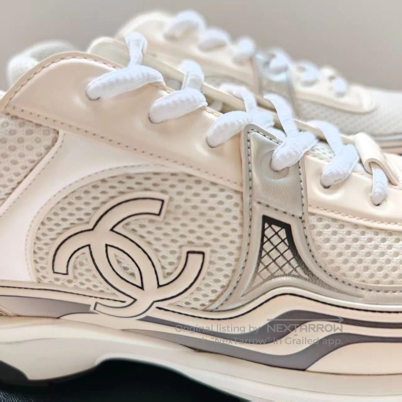 Chanel Chanel Men's Size 42 Sneakers. Size US 9 / EU 42 - 5 Thumbnail