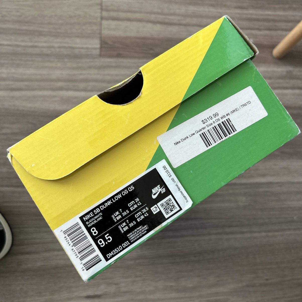 Nike × Quartersnacks 2021 Nike SB Quartersnacks Dunk Low Pro sz 8M Size US 8 / EU 41 - 10 Thumbnail