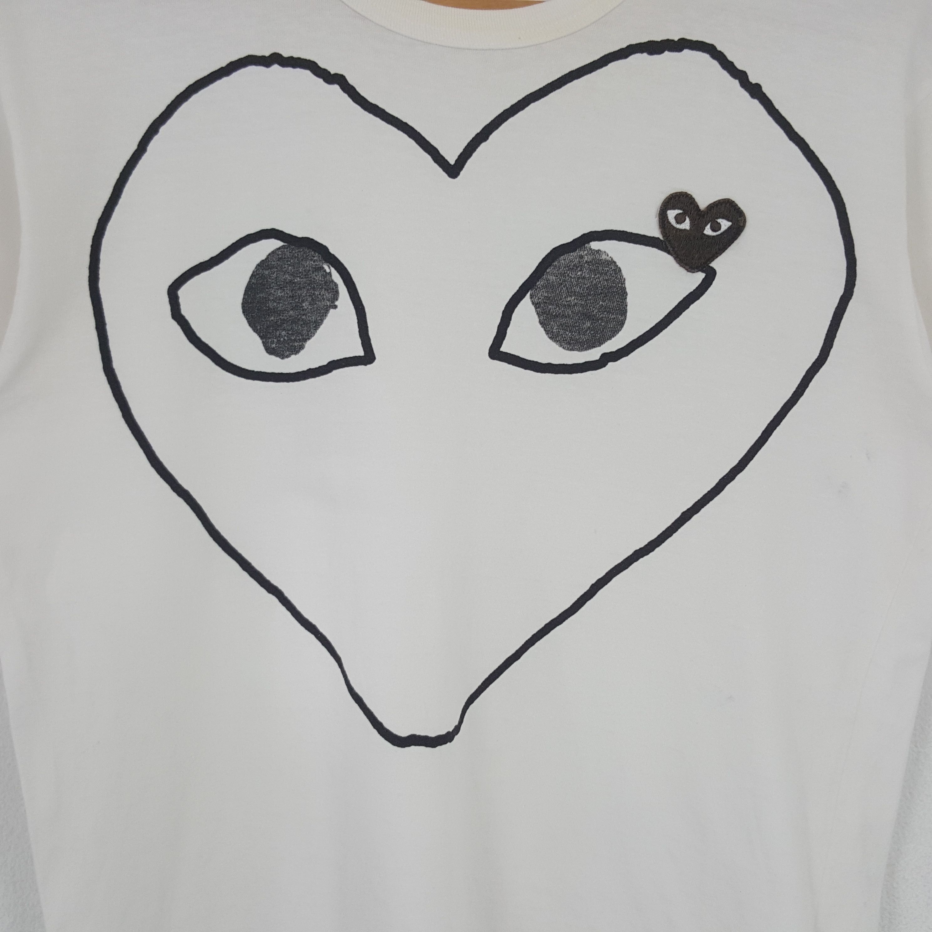 Comme des Garcons PLAY × Japanese Brand × Vintage Vintage Play Comme des Garcons Play Japanese Designer Tshirt Size US M / EU 48-50 / 2 - 2 Thumbnail