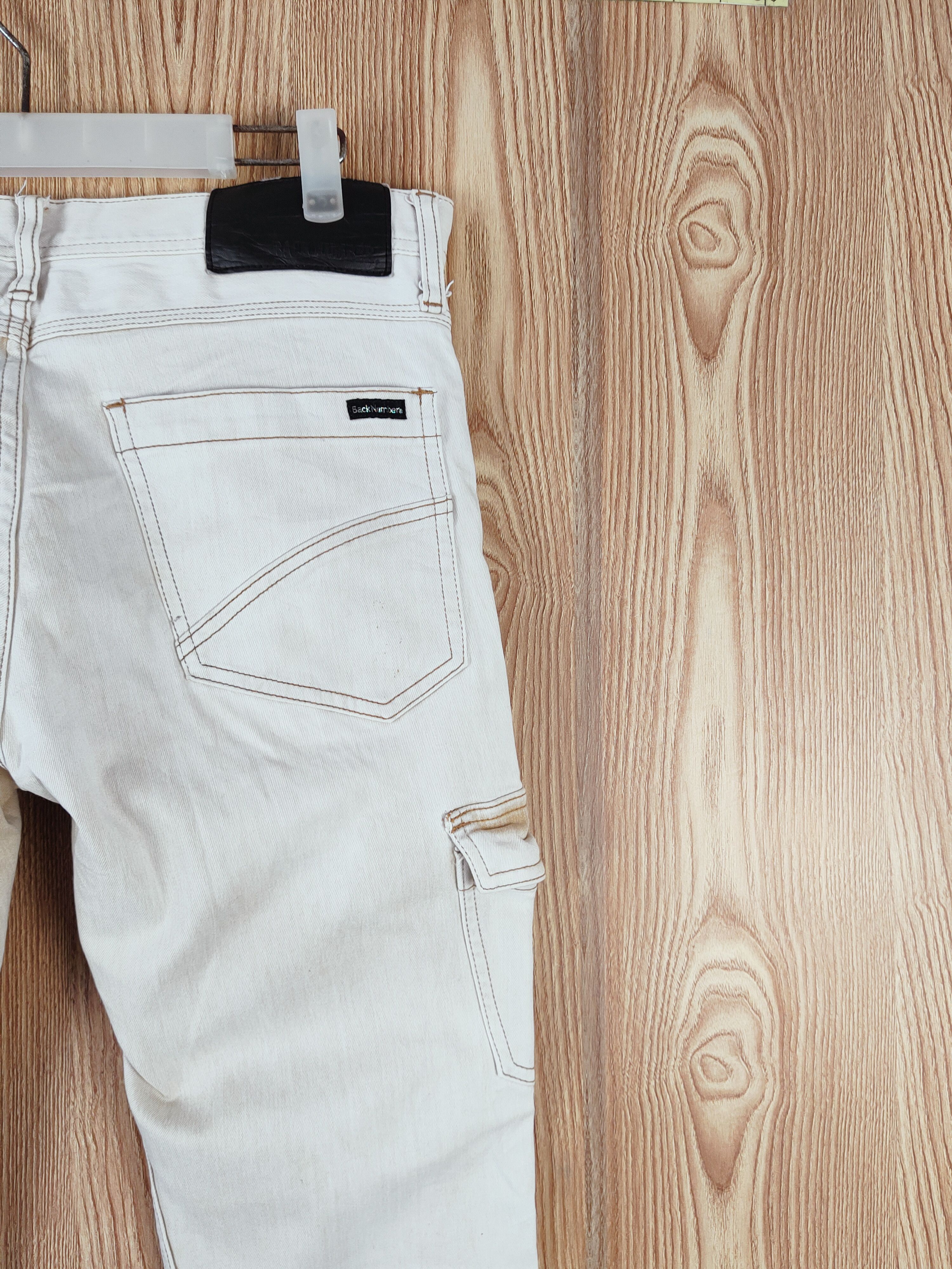 Japanese Brand Back Number ripped Multipocket Tactical Cargo Pants #W594 Size US 32 / EU 48 - 12 Thumbnail