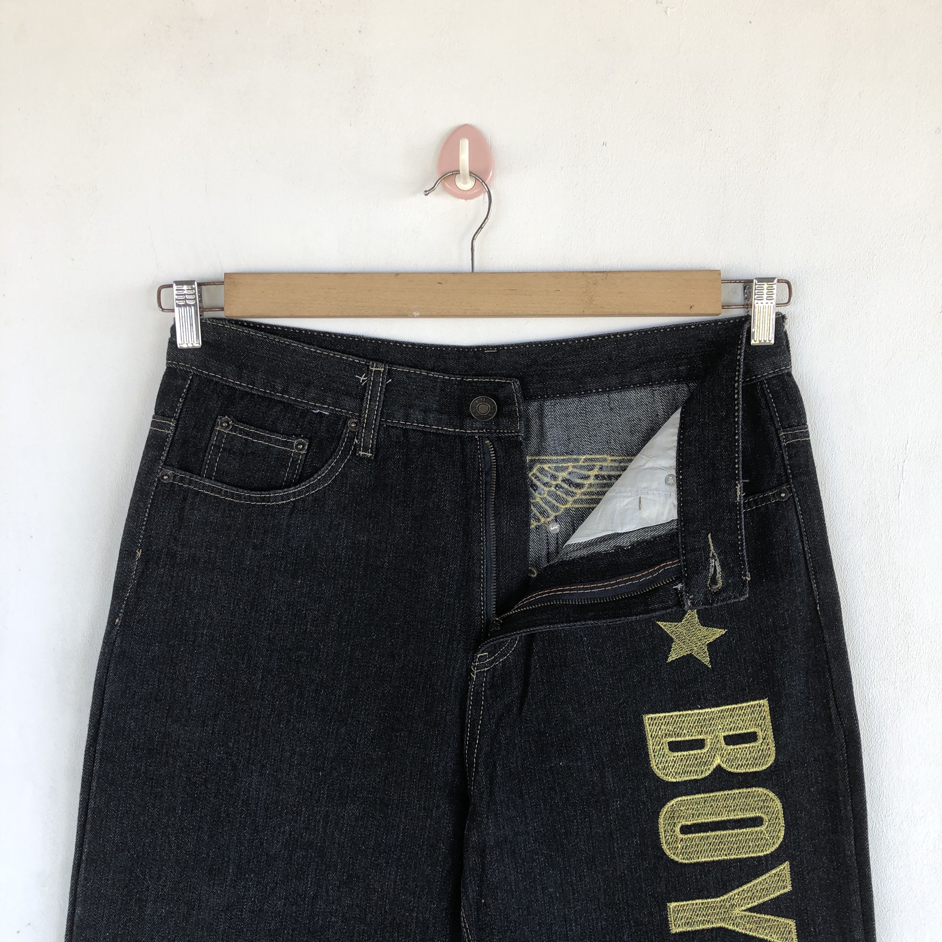 Japanese Brand × Vintage Vintage Japanese Jeans Boy Flying London Denim Pants Size US 34 / EU 50 - 5 Thumbnail