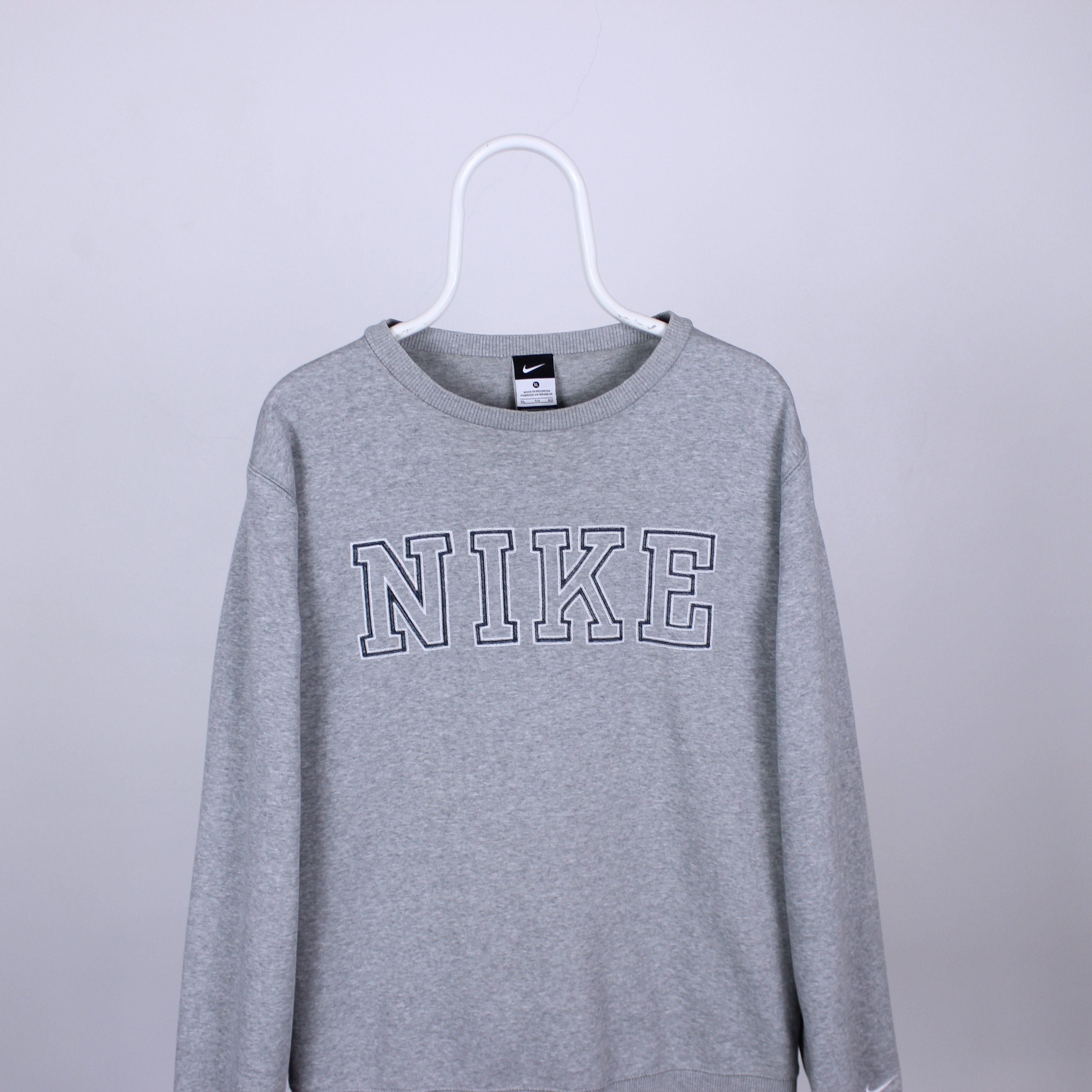 Nike Nike sweatshirt cent logo big L XL gray Size US L / EU 52-54 / 3 - 2 Thumbnail
