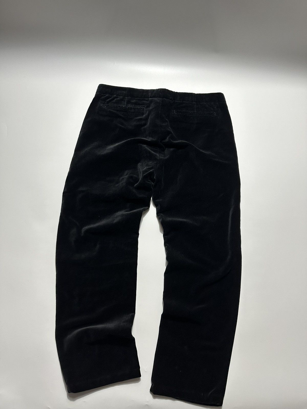 Polo Ralph Lauren × RRL Ralph Lauren × Ralph Lauren Ralph Lauren Vintage Velour Black Pants Size US 32 / EU 48 - 8 Thumbnail