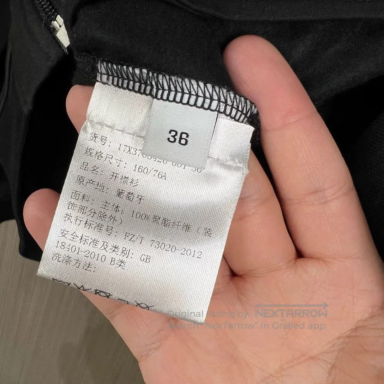 Givenchy Givenchy Printed Letter Zip Jacket. Size XS / US 0-2 / IT 36-38 - 5 Thumbnail