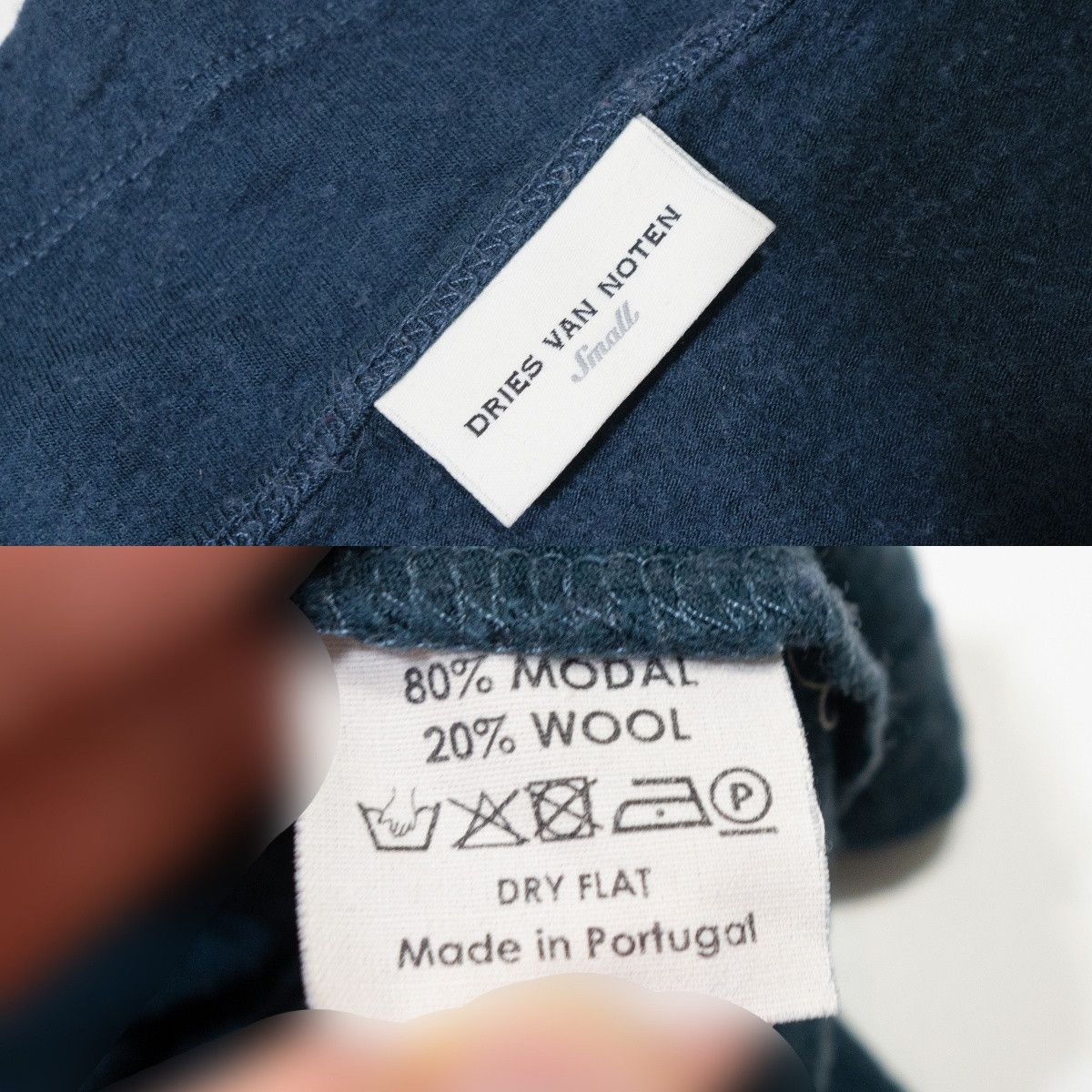 Dries Van Noten Modal Wool Blend Peasant Gathered Neck Top Sweater Size S / US 4 / IT 40 - 9 Thumbnail