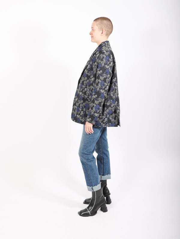 Henrik Vibskov !DS! AW22 Henrik Vibskov Blue Moon Sponge Blazer Size L / US 10 / IT 46 - 4 Thumbnail