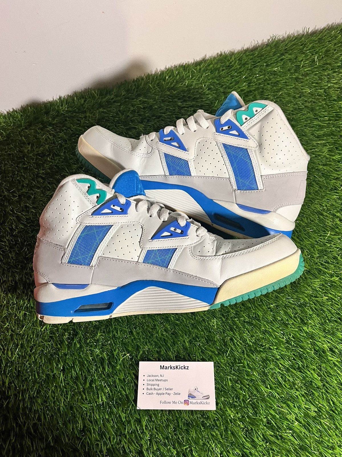 Nike nike air trainer sc high blue orbit size 12 Size US 12 / EU 45 - 4 Thumbnail