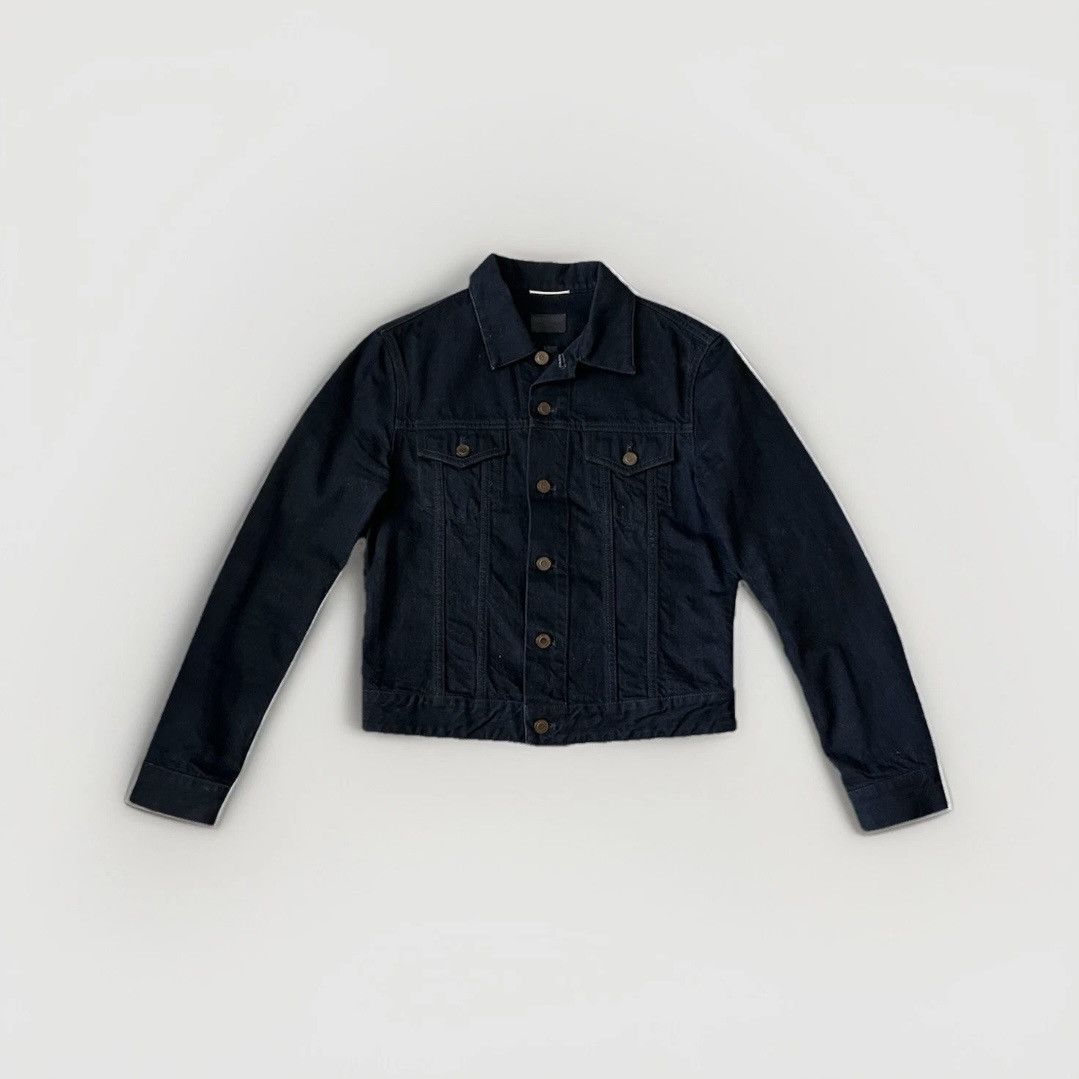 Saint Laurent Paris Saint Laurent Paris Made In Italy Denim Jacket Black XS Size US S / EU 44-46 / 1 - 1 Thumbnail