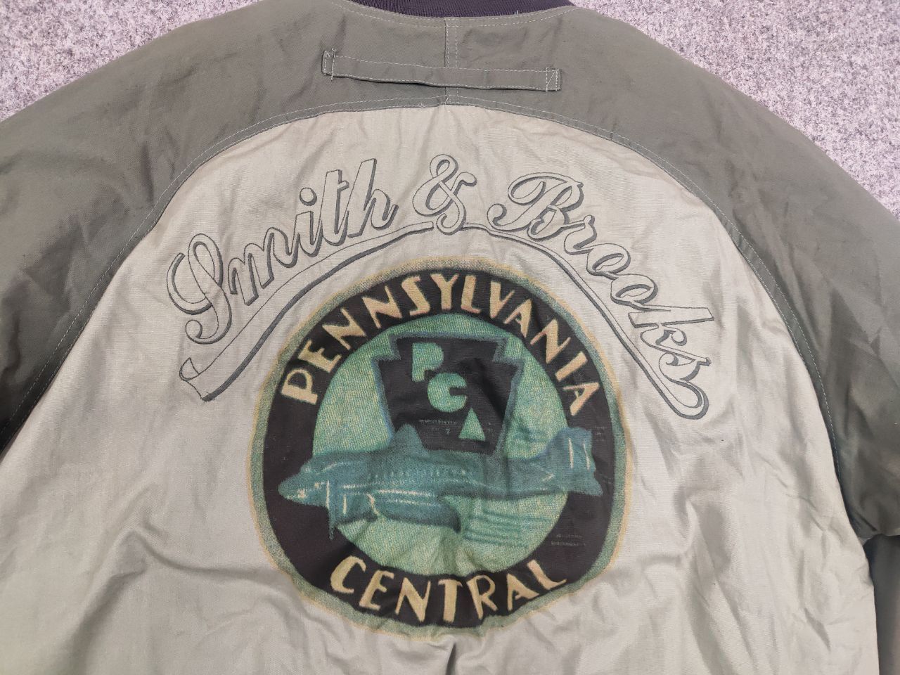 Vintage Vintage 90's Pennsylvania Central Patsh Bomber Jacket USA Size US L / EU 52-54 / 3 - 11 Thumbnail