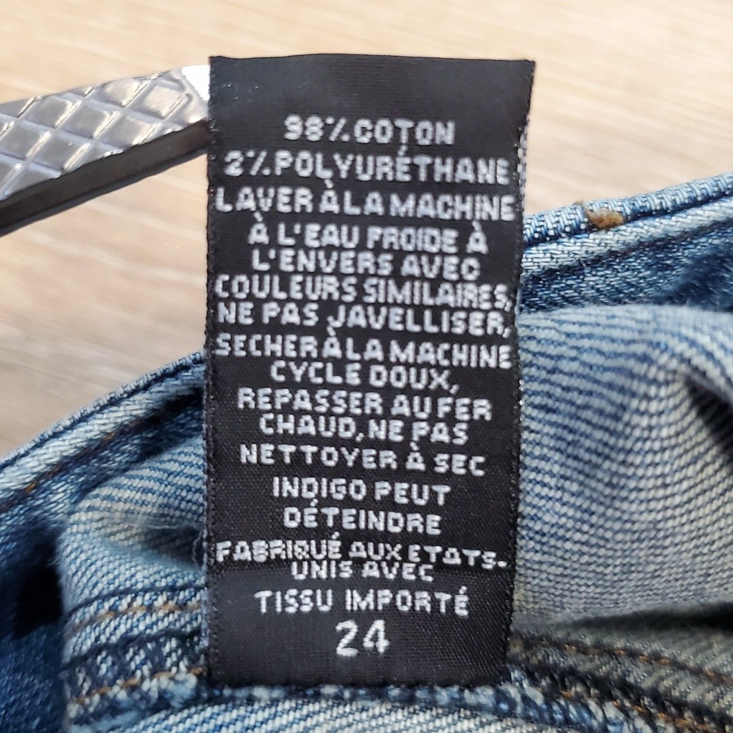 Designer × Nili Lotan Nili Lotan Cropped French Military Jeans Pant Joggers Duane Size 24" / US 00 / IT 34 - 11 Thumbnail