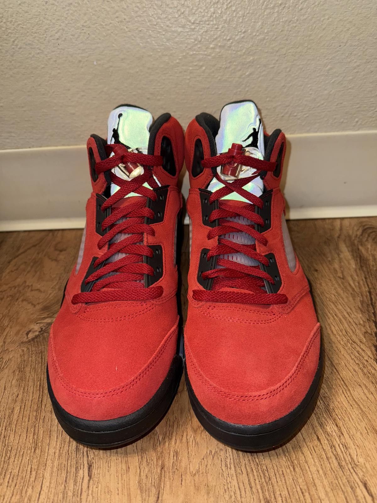 Nike Jordan 5 Retro Raging Bull Red Size US 9 / EU 42 - 4 Thumbnail