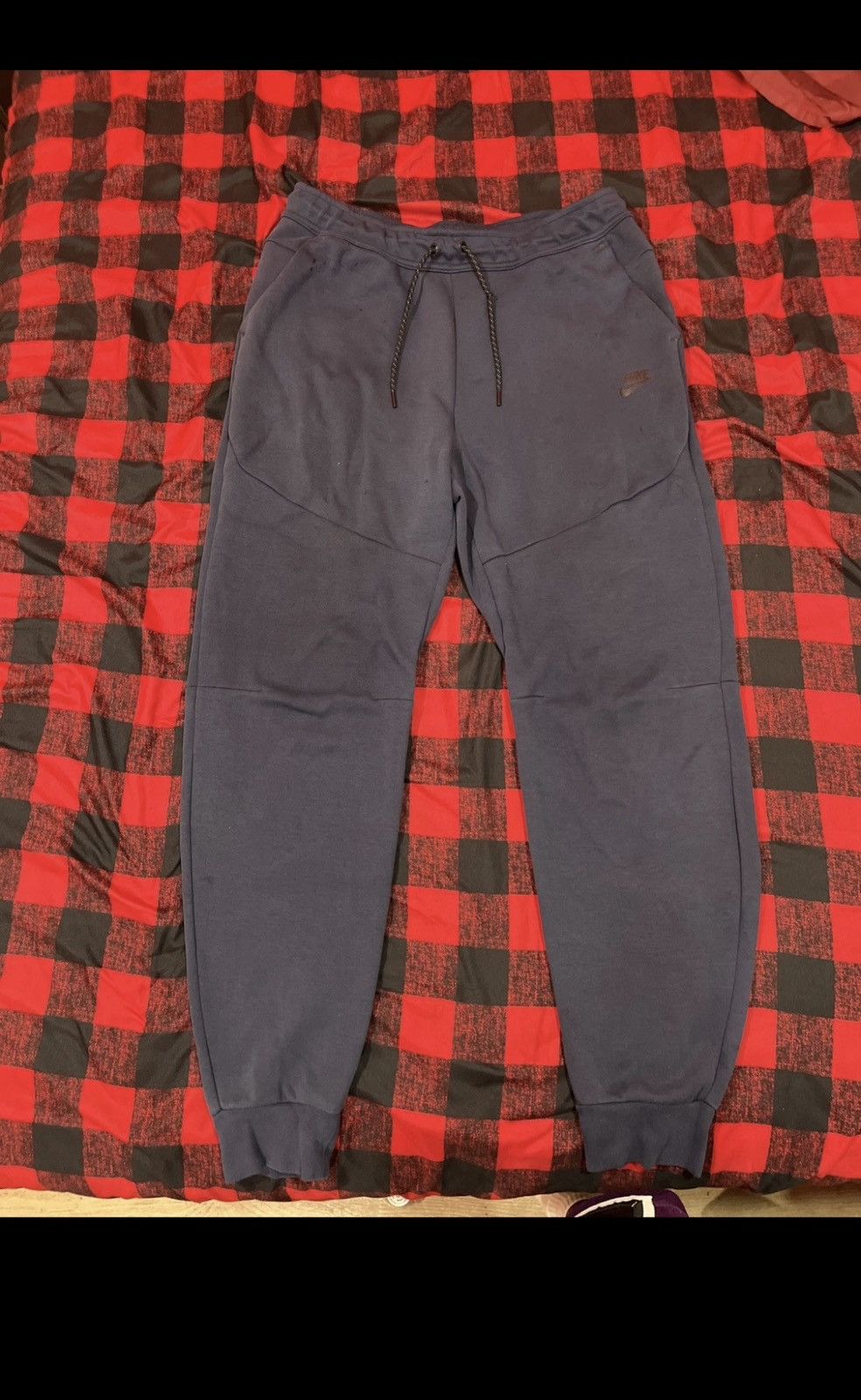 Nike Nike Sportswear Tech Fleece Joggers Midnight Navy CU4495-410 Size US 40 / EU 56 - 1 Thumbnail