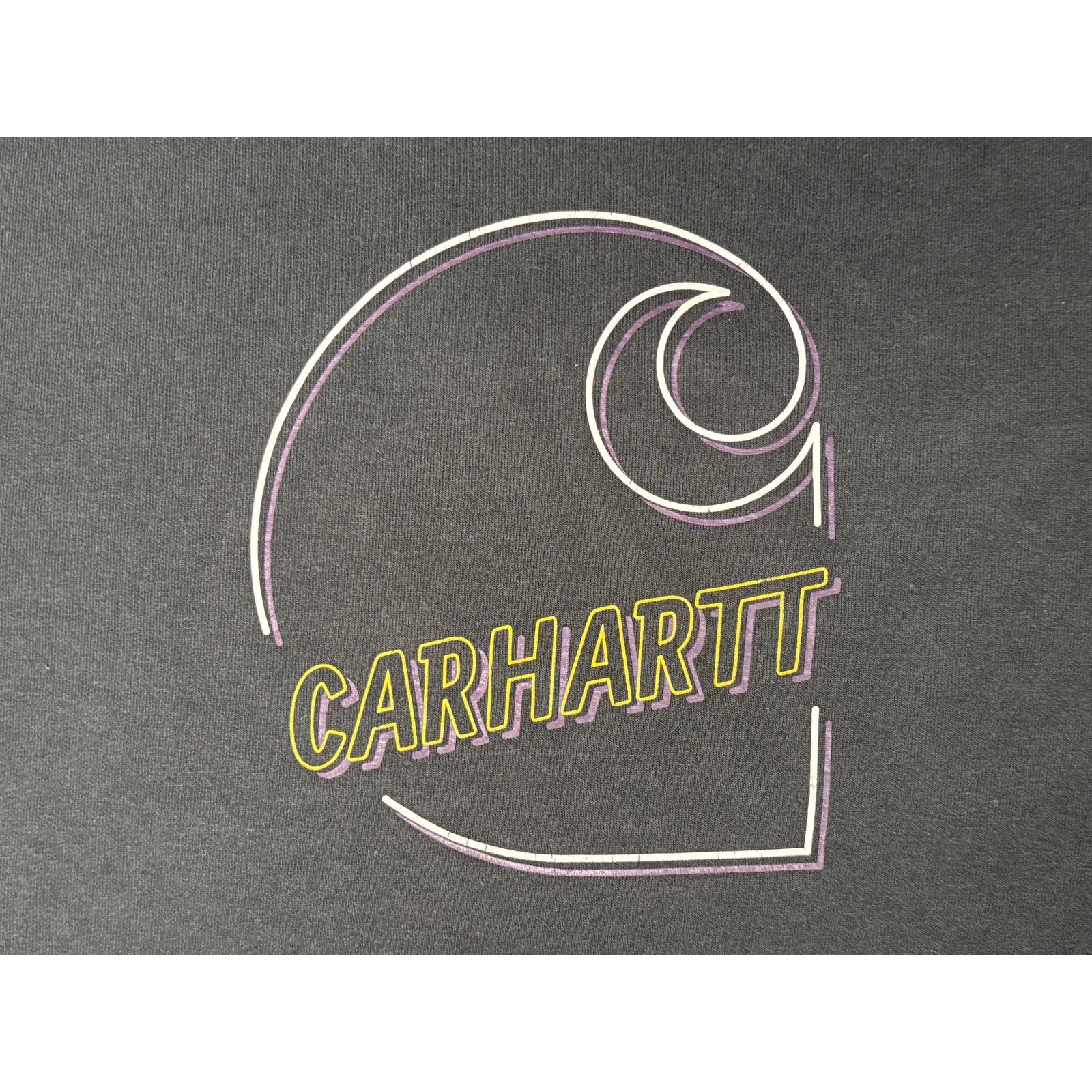 Carhartt Carhartt Loose Fit Big Logo Pullover Workwear Hoodie 2XL Size US XXL / EU 58 / 5 - 4 Thumbnail