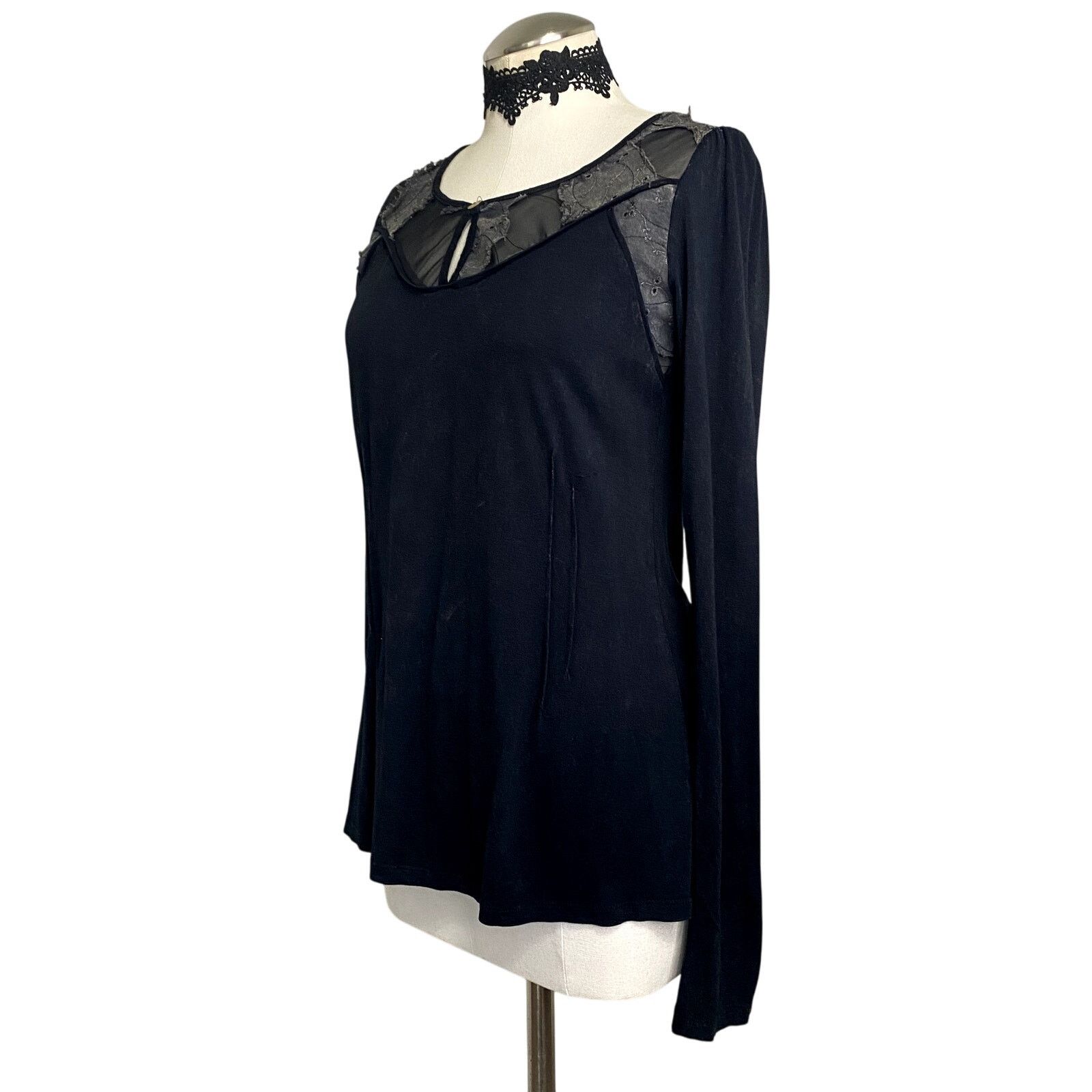 Vintage Vintage Y2k USA Kimchi Blue Coquette Grunge Longsleeve Top Size S / US 4 / IT 40 - 3 Thumbnail
