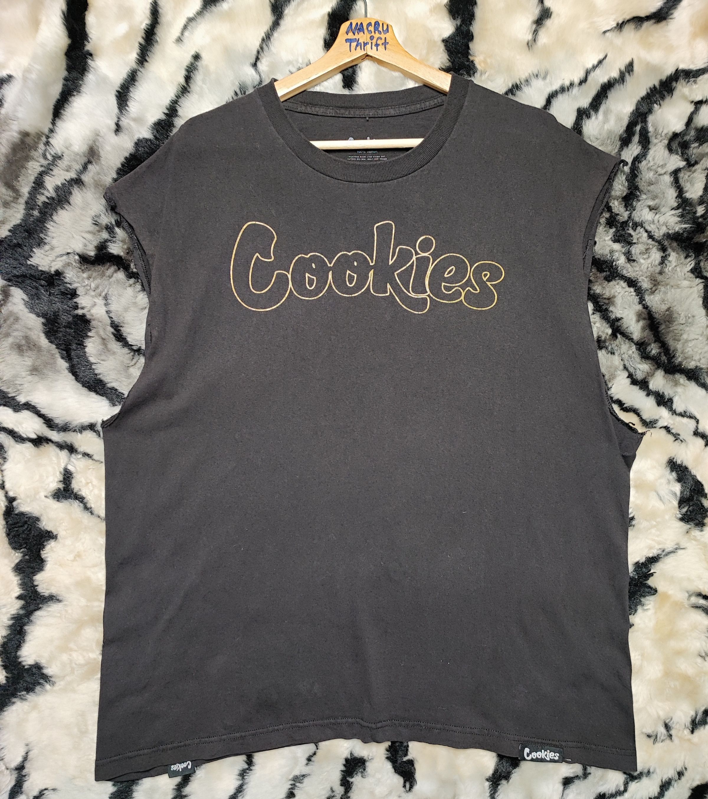 Cookies Vintage Cookies OG Release Script Logo T-Shirt Size US XL / EU 56 / 4 - 4 Thumbnail