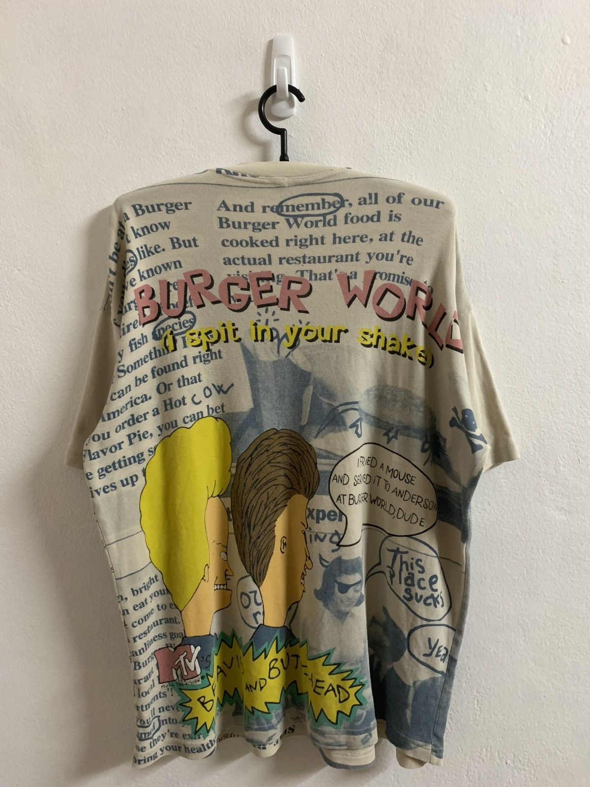 Vintage Vintage Beavis and Butt-Head Size US XL / EU 56 / 4 - 2 Thumbnail