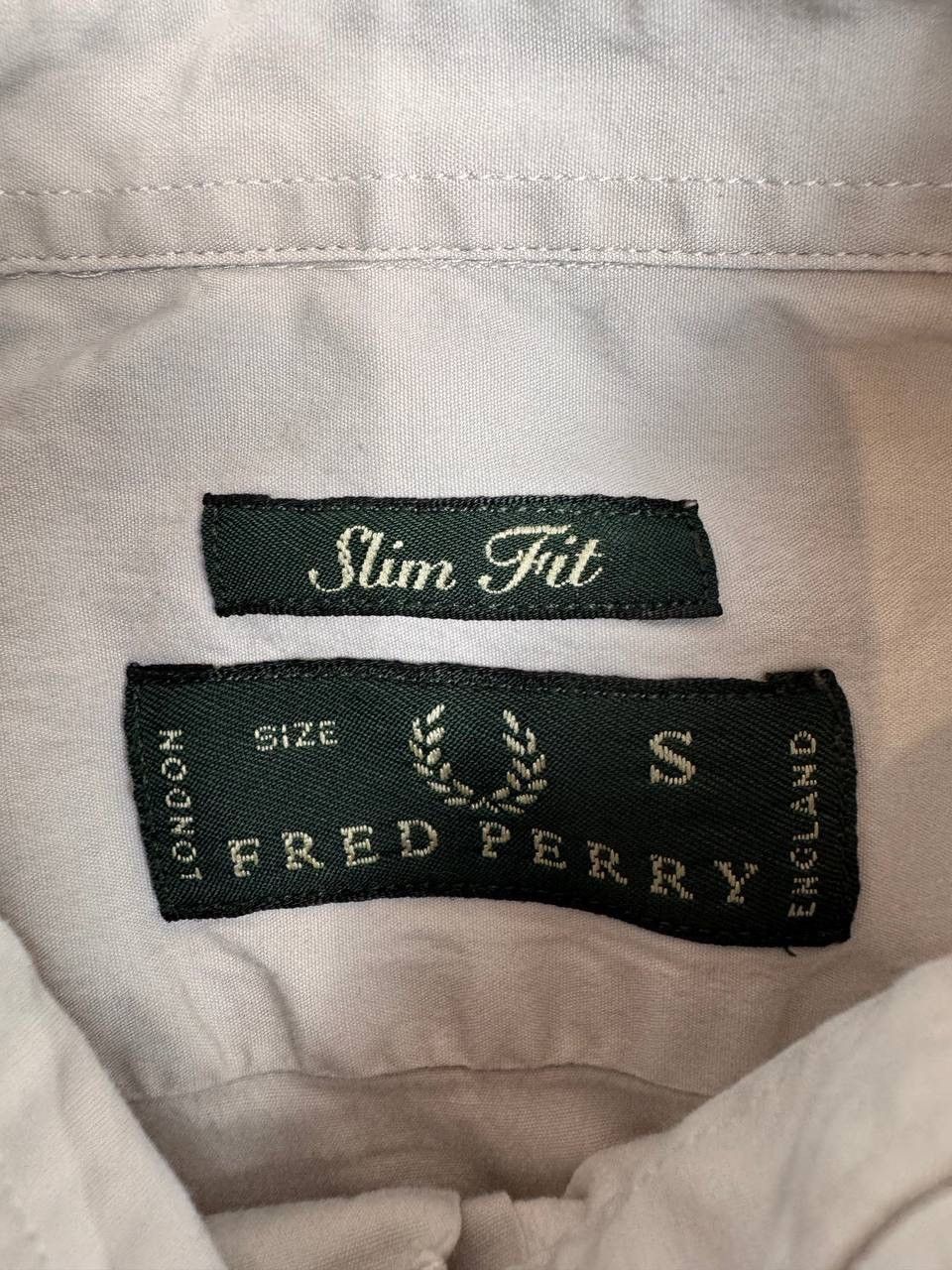 Fred Perry Fred Perry Men's Slim Fit Shirt Grey Size S Size US S / EU 44-46 / 1 - 4 Thumbnail