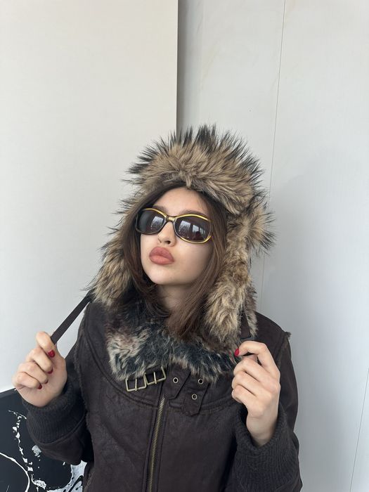 Fjallraven Vintage Fjallraven Polar Rabbit Y2K Faux Fur Trapper Hat