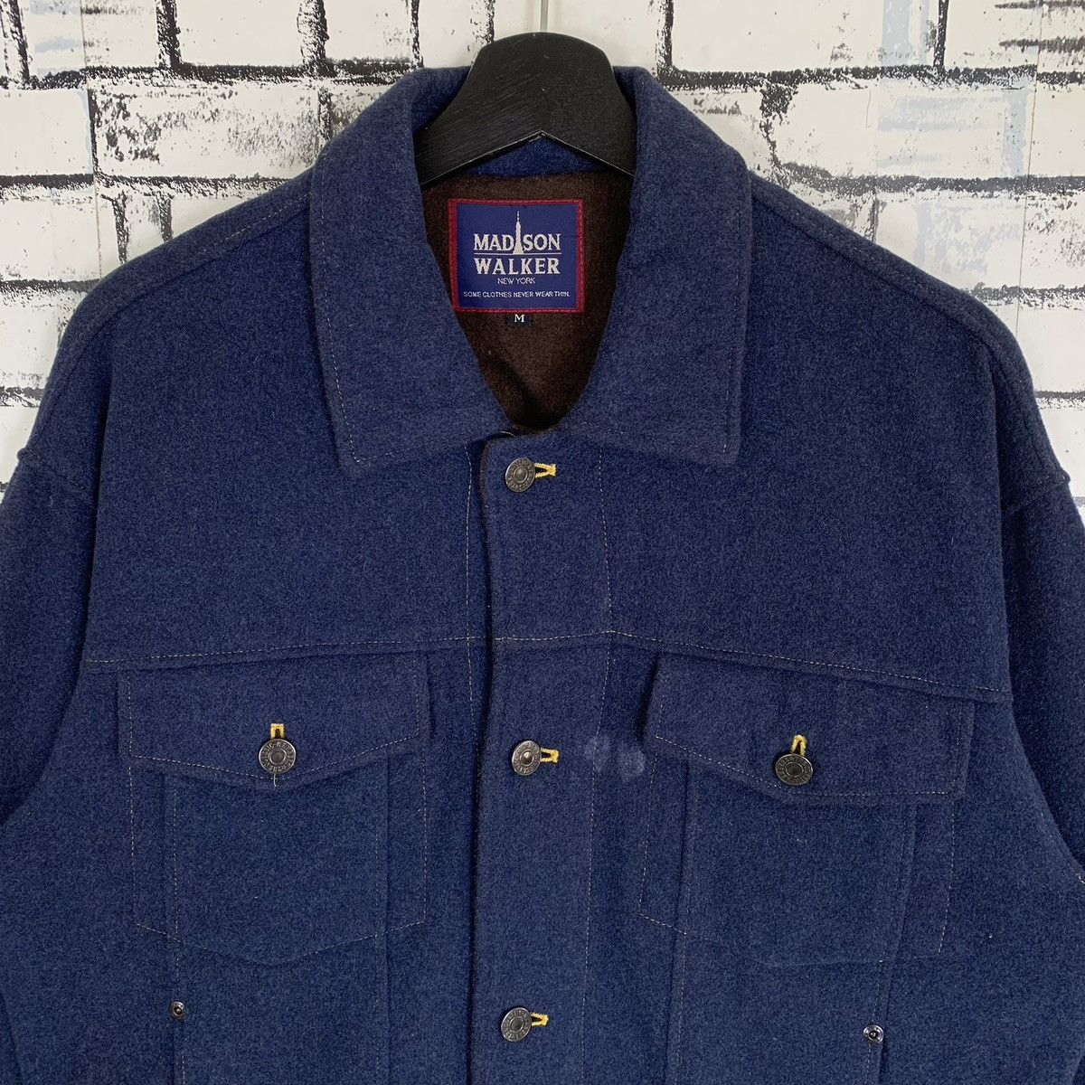Other Vintage Madison Walker Jacket Medium Size US M / EU 48-50 / 2 - 3 Thumbnail