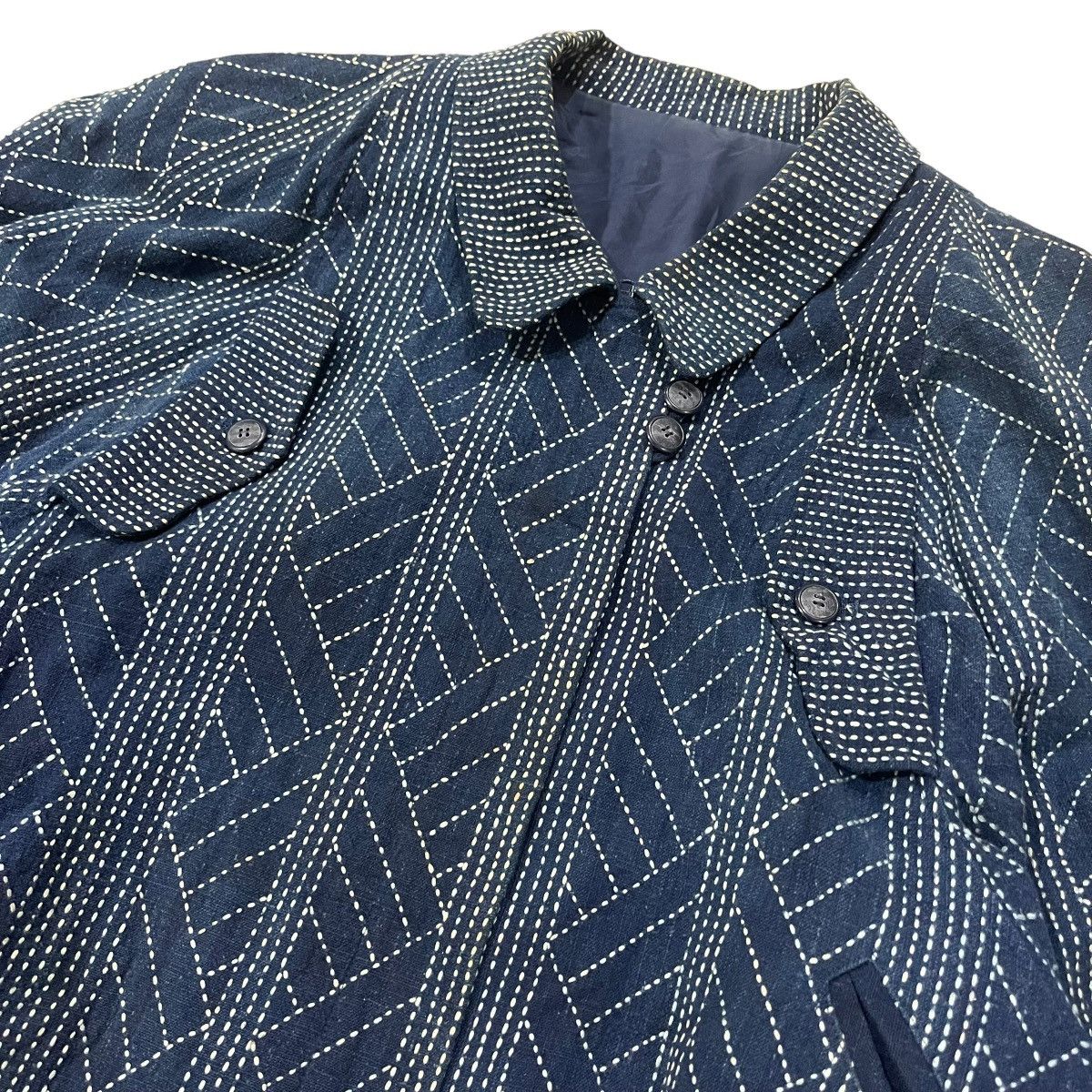 Japanese Brand Vintage Japanese Brand Wool Bomber Jacket Size US S / EU 44-46 / 1 - 11 Thumbnail