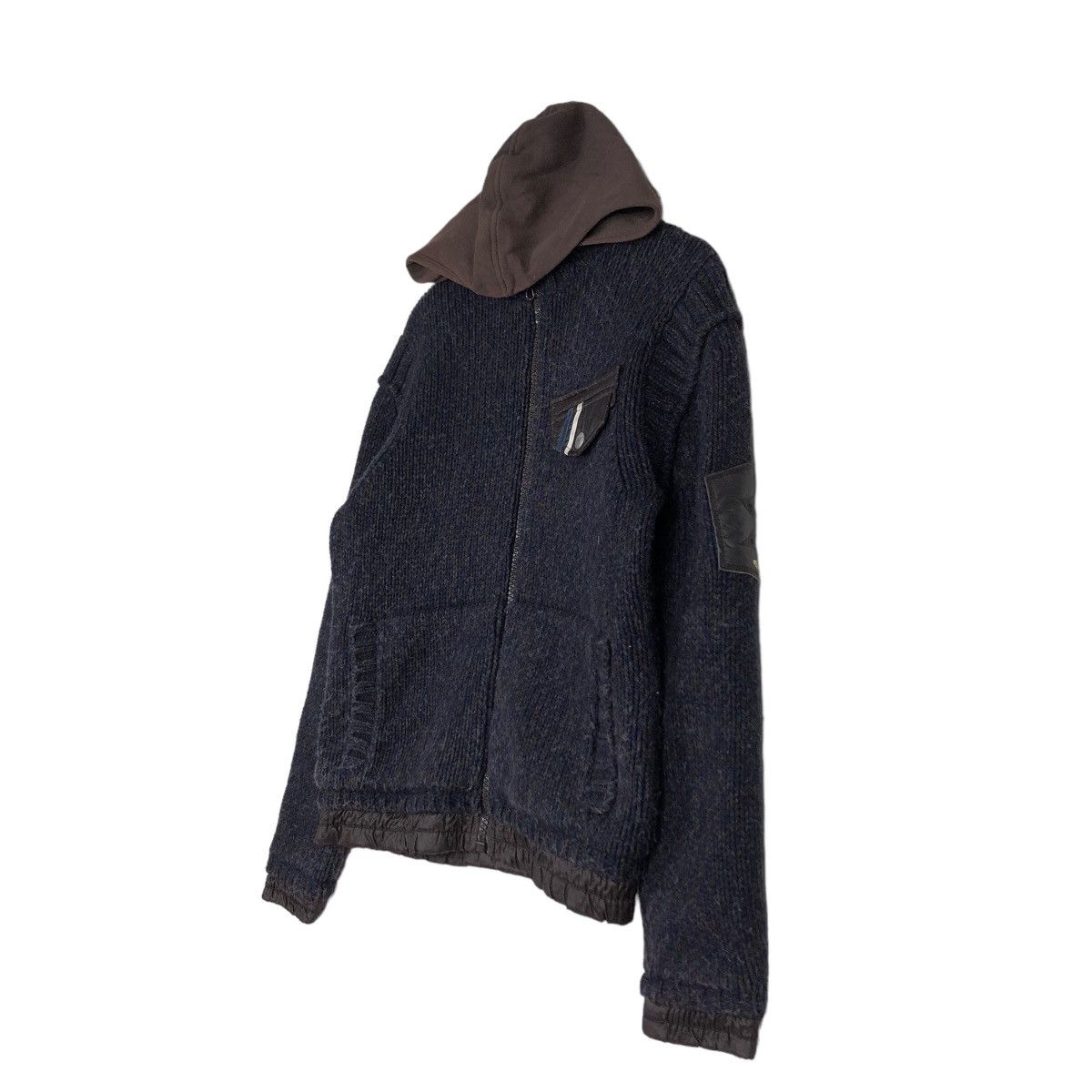 If Six Was Nine 🔥Punk Biker Jacket Corduroy Energie Sixty Zipper Size US M / EU 48-50 / 2 - 2 Thumbnail