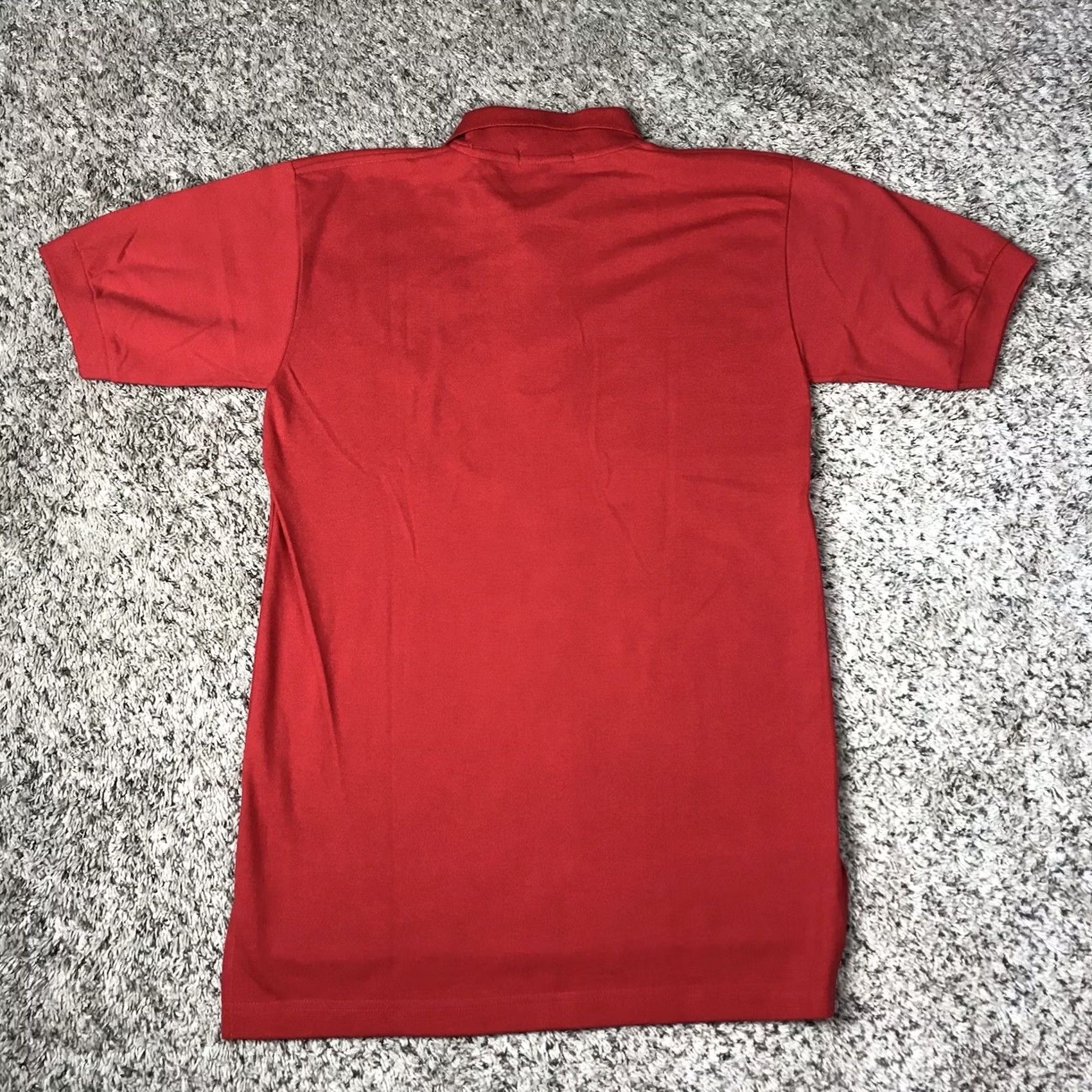 Vintage VINTAGE? No — Giordano Polo Shirt Golf Embroidered Red Men M Size 40R - 3 Thumbnail