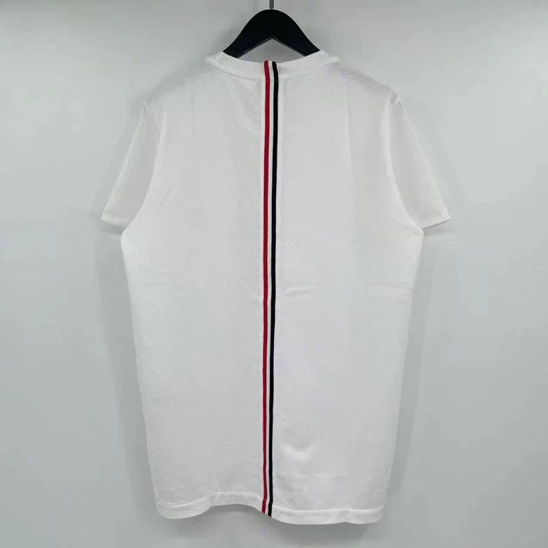 Thom Browne Thom browne White back striped short sleeves 2504-Nextarrow Size US S / EU 44-46 / 1 - 2 Thumbnail