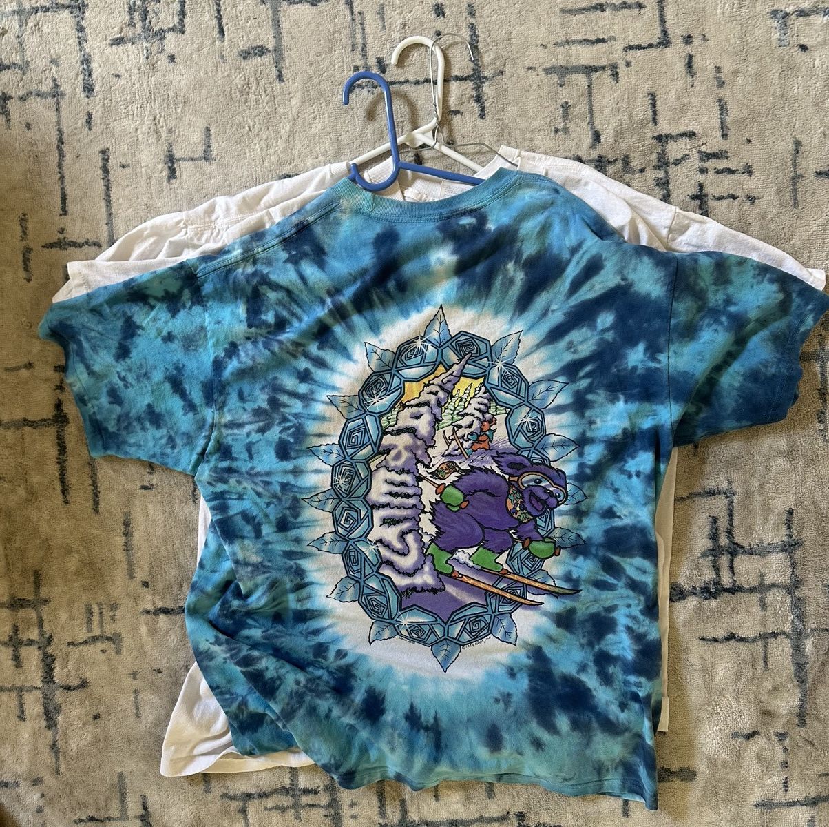 Liquid Blue Grateful Dead tie-dye ski tee shirt Size US XL / EU 56 / 4 - 1 Thumbnail