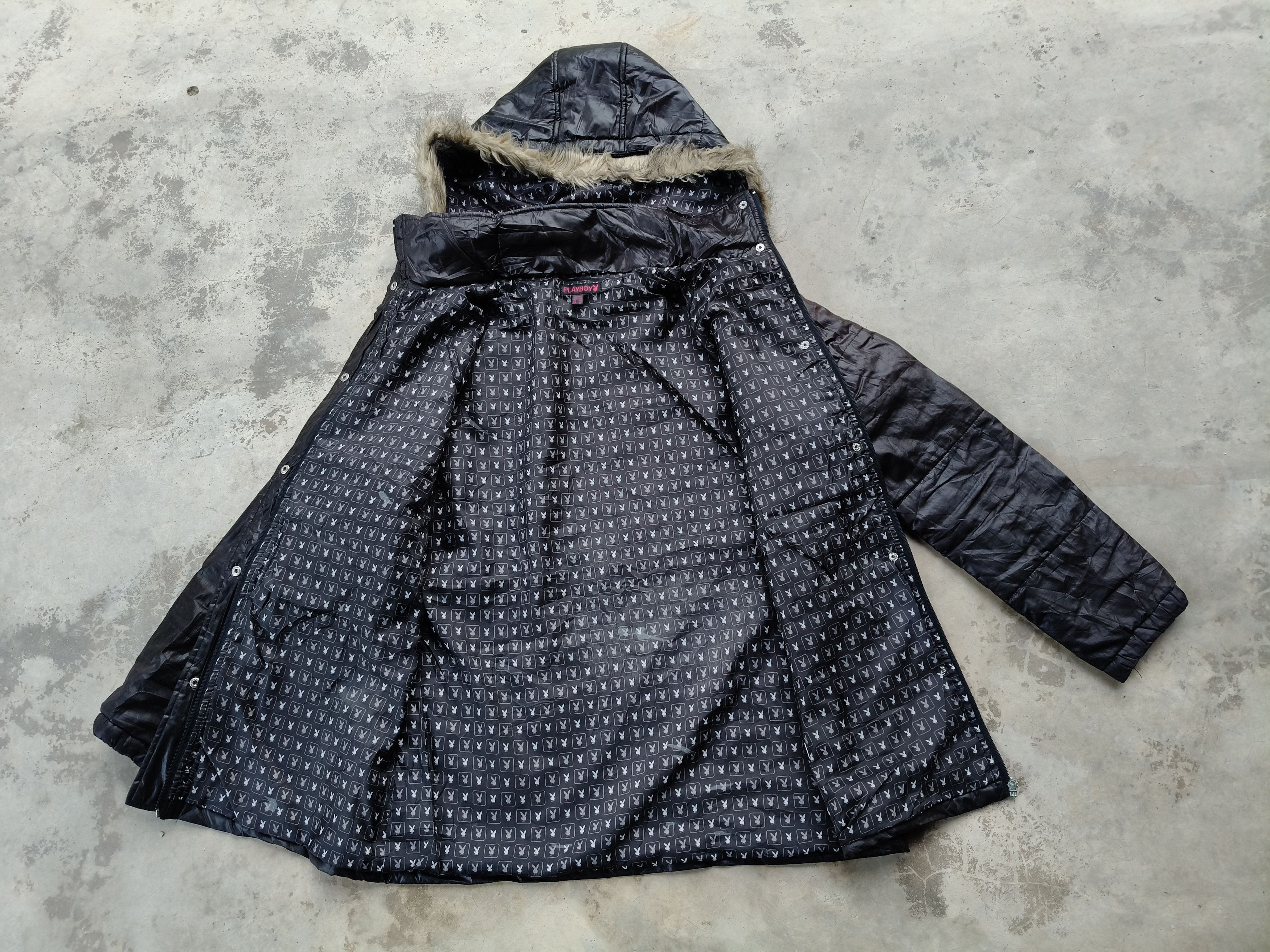 Playboy PlayBoy Quilted zipper Jacket Size L / US 10 / IT 46 - 7 Thumbnail