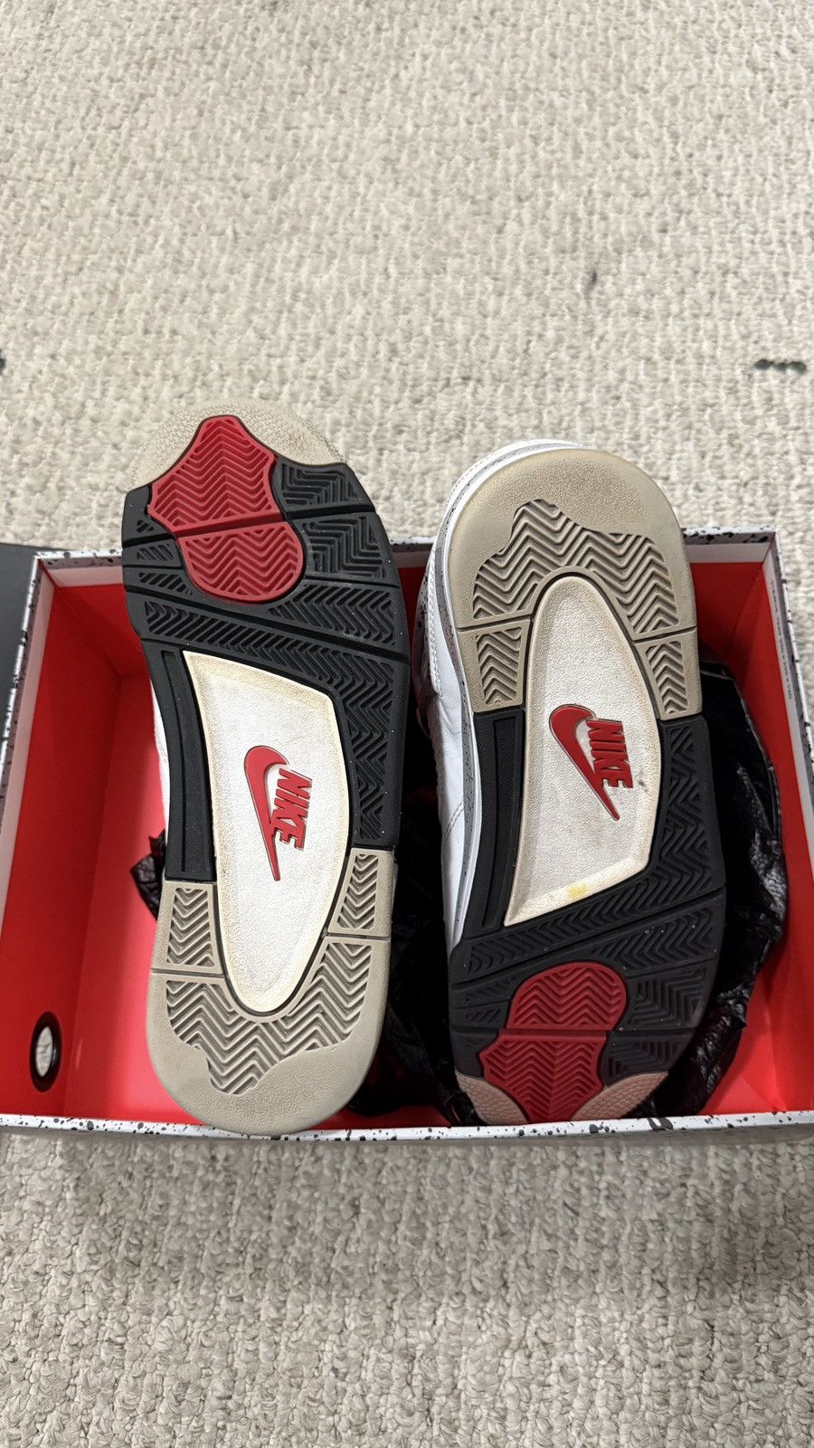 Jordan Brand Jordan Cement 4’s / OG Pair Size US 9.5 / EU 42-43 - 5 Thumbnail