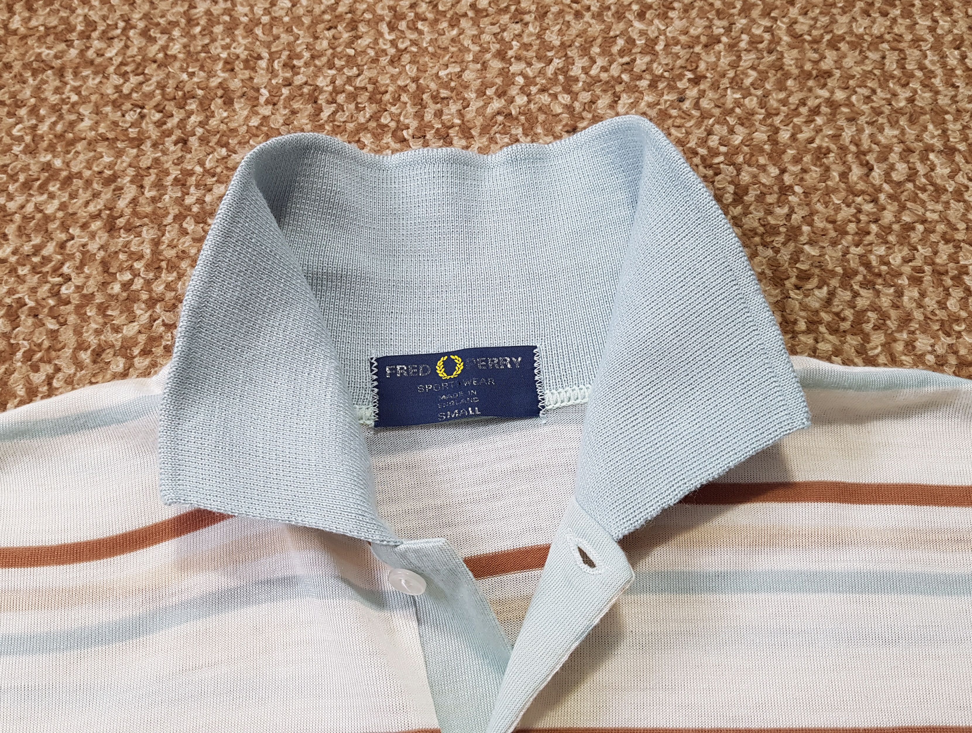Fred Perry RARE Fred Perry Vintage Stripe Acrylic Polo Shirt sz S Size US S / EU 44-46 / 1 - 6 Thumbnail