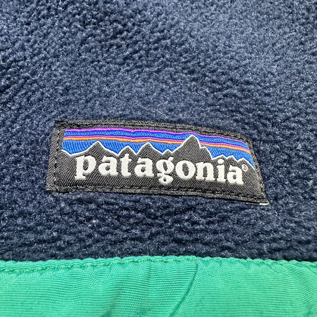 Patagonia Navy Blue and Green Patagonia Synchilla Pullover Fleece Size S / US 4 / IT 40 - 3 Thumbnail