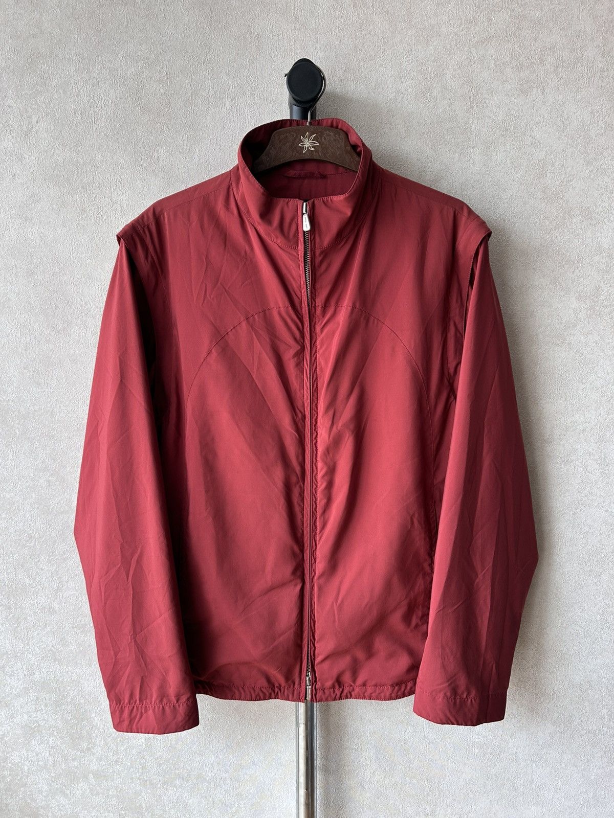 Loro Piana Vintage 90s Loro Piana Detachable Sleeves Jacket Size US XL / EU 56 / 4 - 4 Thumbnail