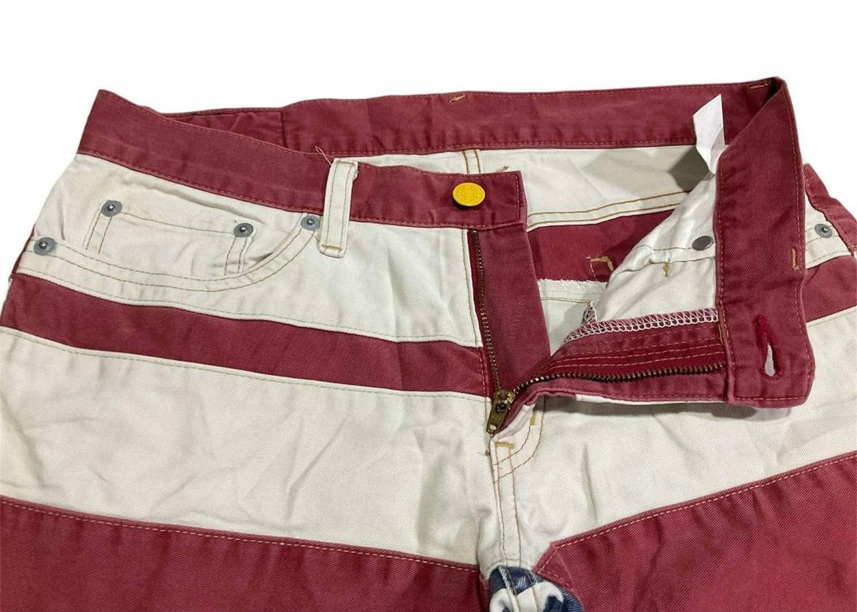 Hysteric Glamour 🔥Y2K Archived Hysteric Glamour Hagi Flared Denim USA Flag Size US 30 / EU 46 - 12 Thumbnail