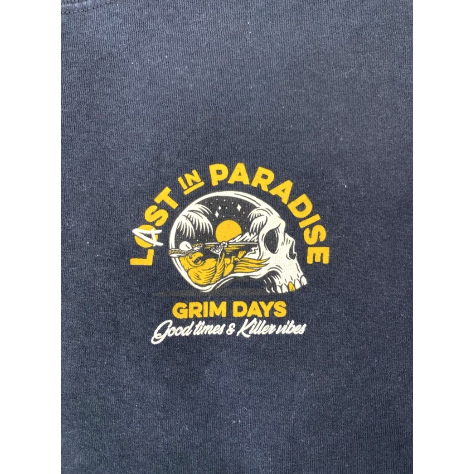 Vintage Grim Days Grim Days Skull T Shirt Black Small Mens Crew Neck Short Sleeve Graphic Logo 3084 Size US S / EU 44-46 / 1 - 2 Thumbnail