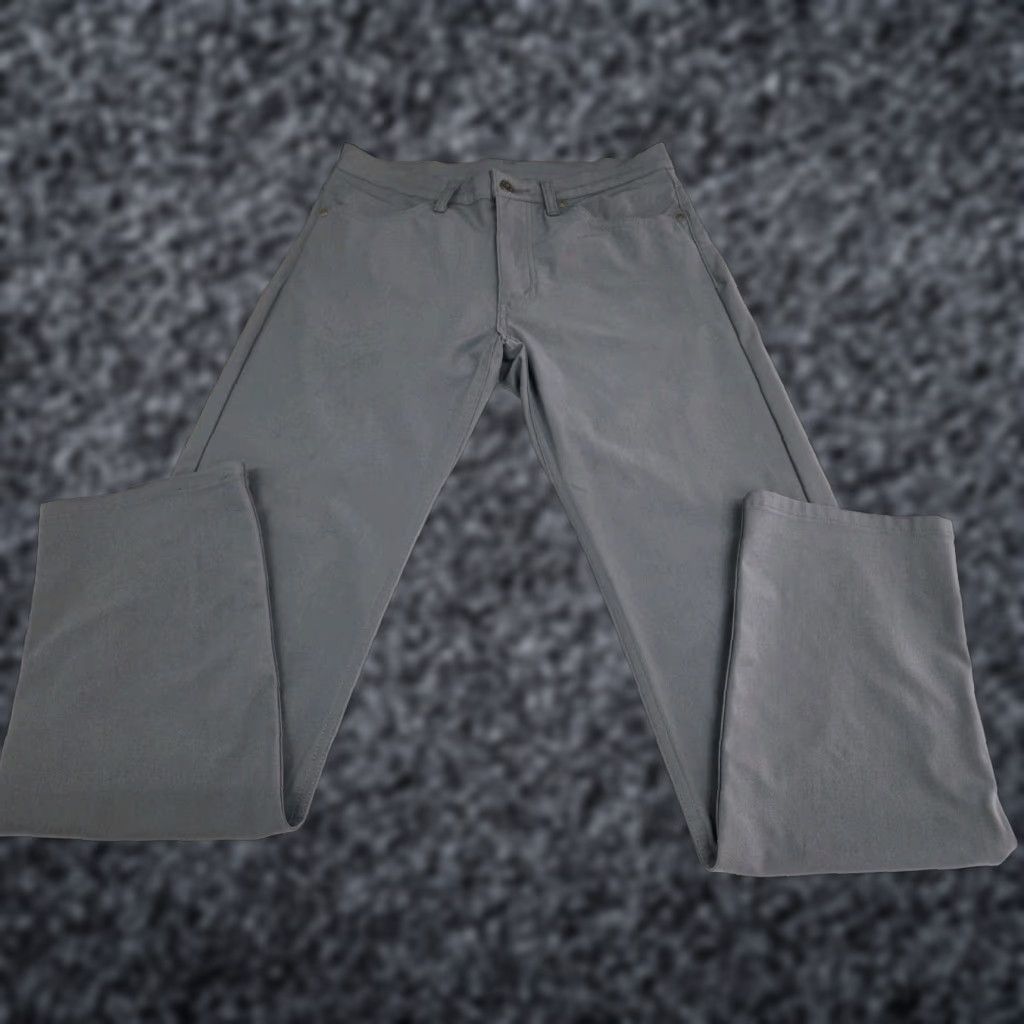Levi's Levi's Mens 511 Slim Performance Tech Pants Grey 31/32 Slim Pockets Zip Back Pocket Lightweight Comfort 100% Polyester Regular Tapered Knit Size US 31 - 1 Thumbnail