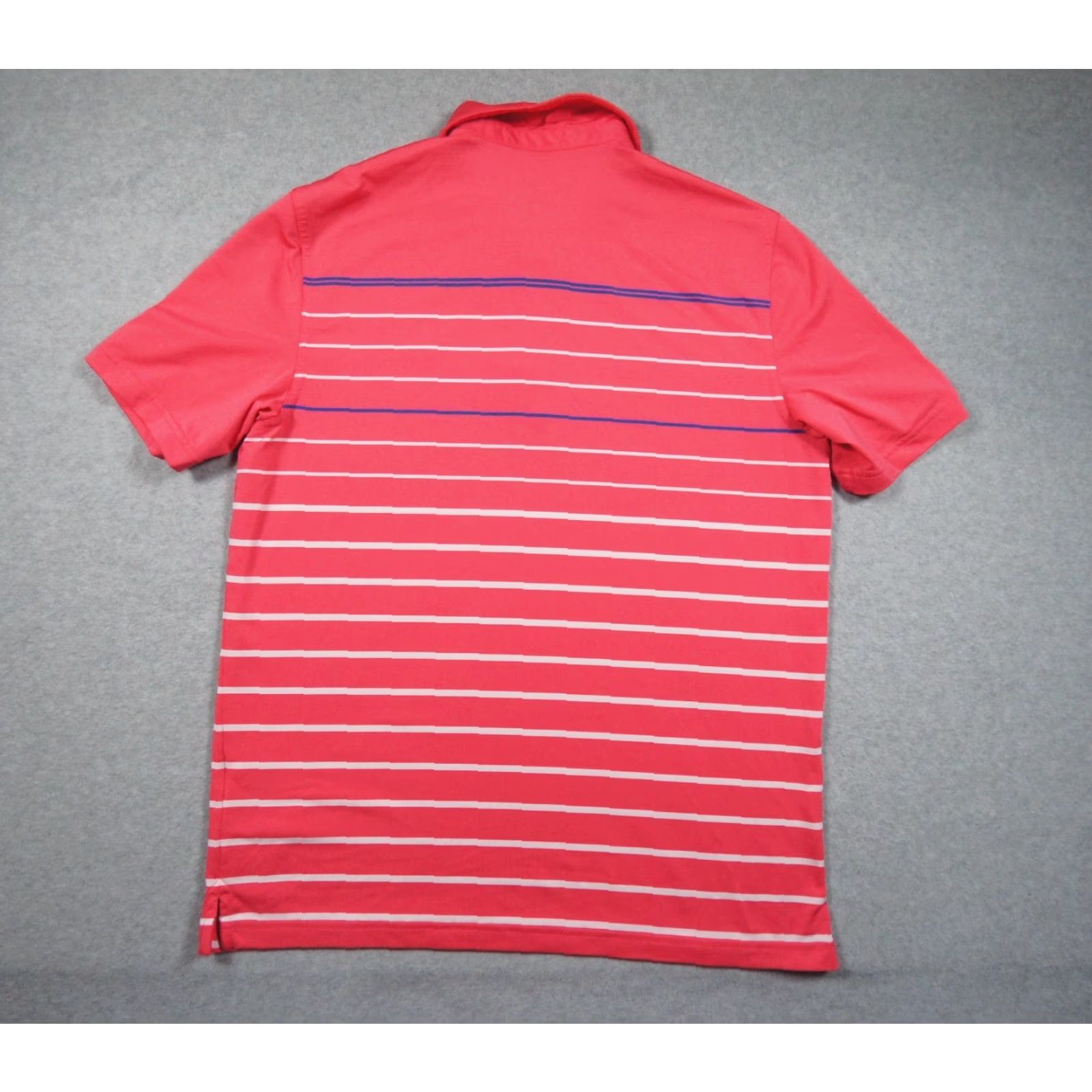Vineyard Vines VINTAGE Vineyard Vines Polo Shirt Mens Medium Pink Short Sleeve Striped Collared Preppy Mens Size US M / EU 48-50 / 2 - 5 Thumbnail