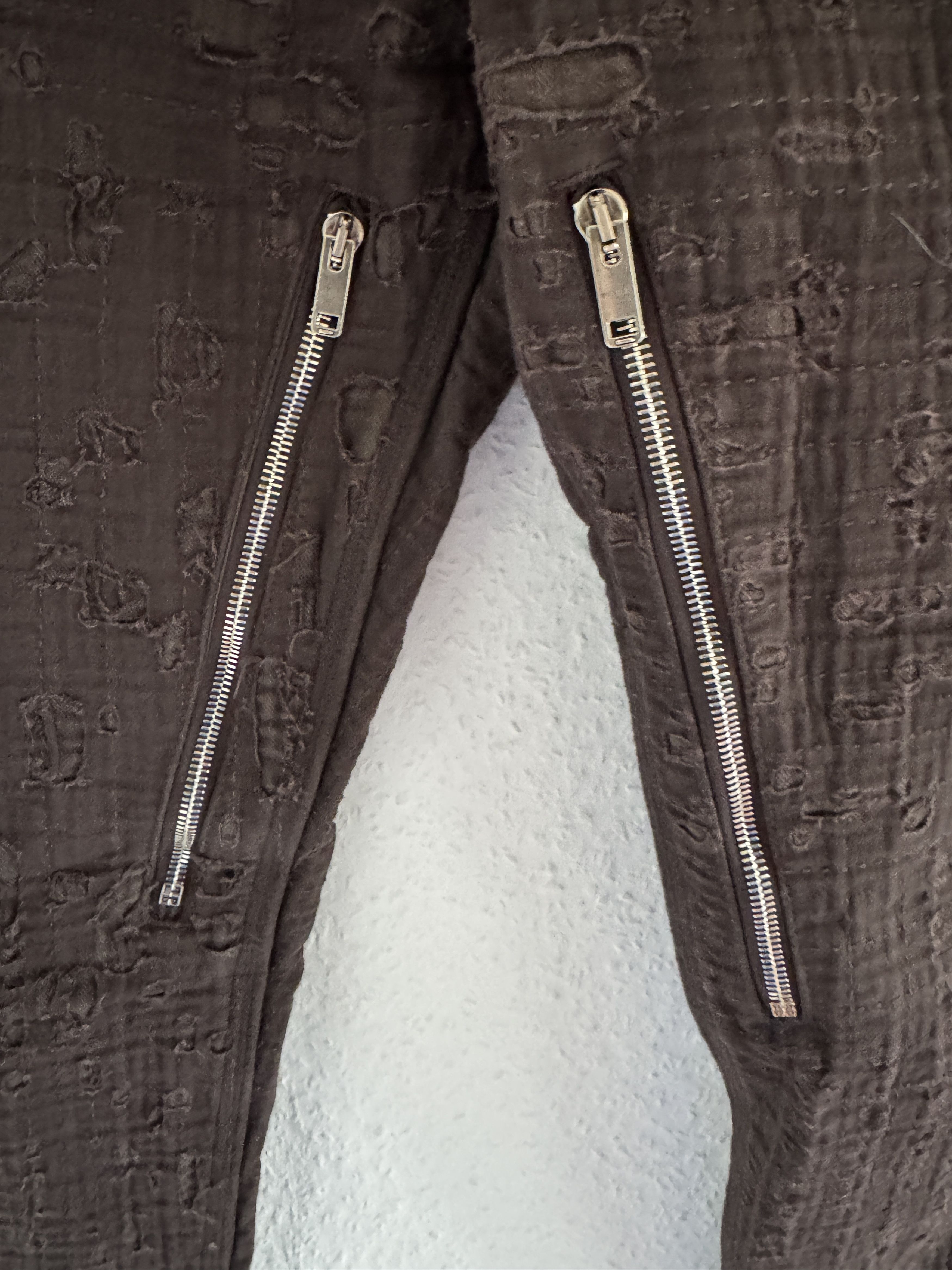 Givenchy Dark Brown 4G Boro Jeans Size US 33 - 5 Thumbnail